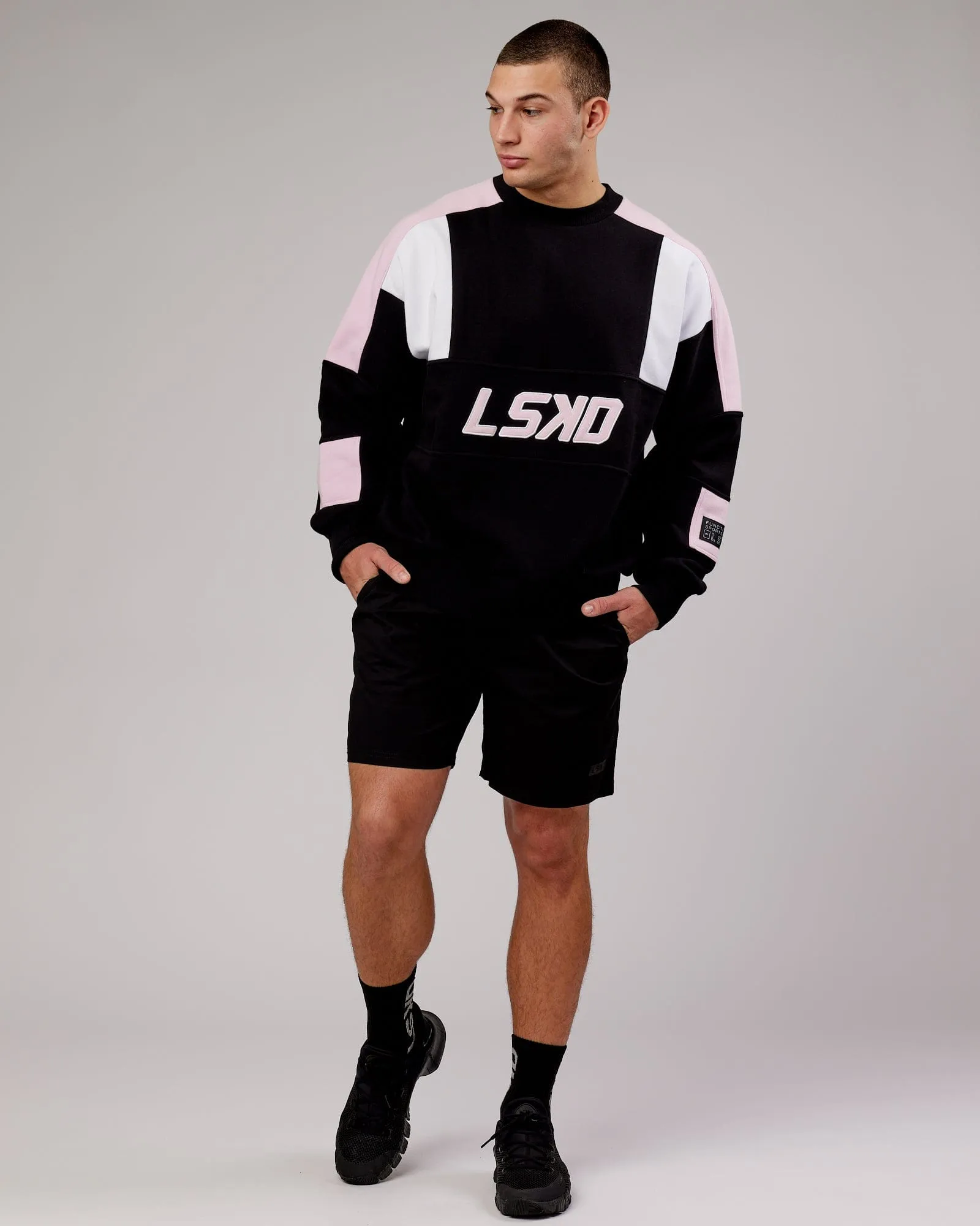 Daily 7" Short - Black-Black sold by LSKD product image thumbnail 5