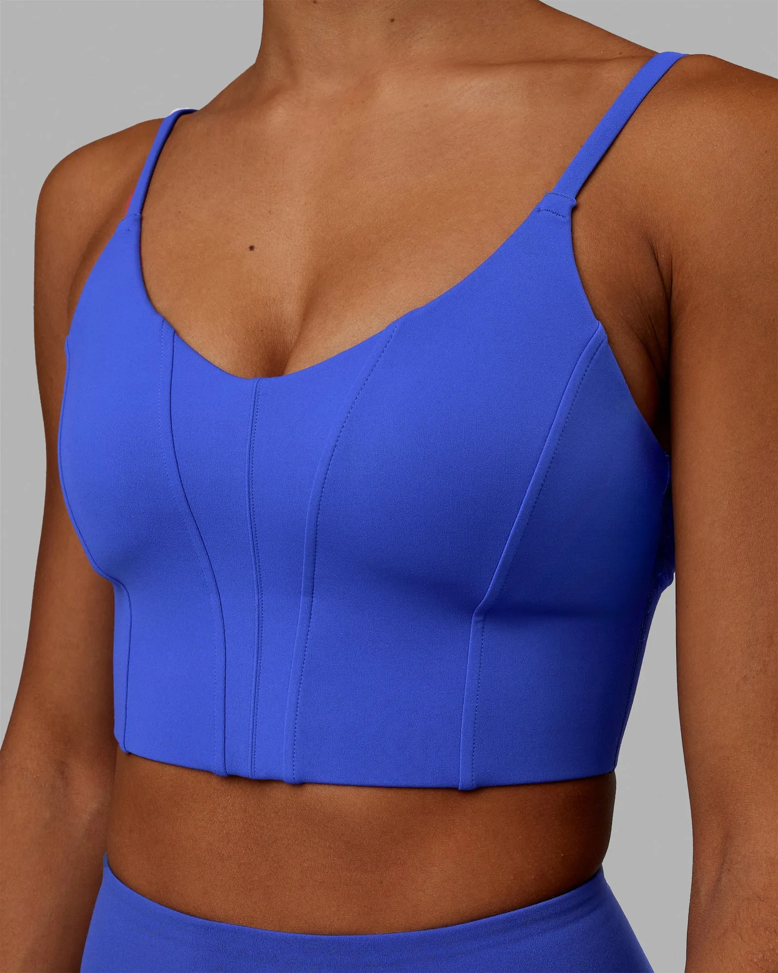 Streamline Sports Bra - Power Cobalt sold by LSKD product image thumbnail 5