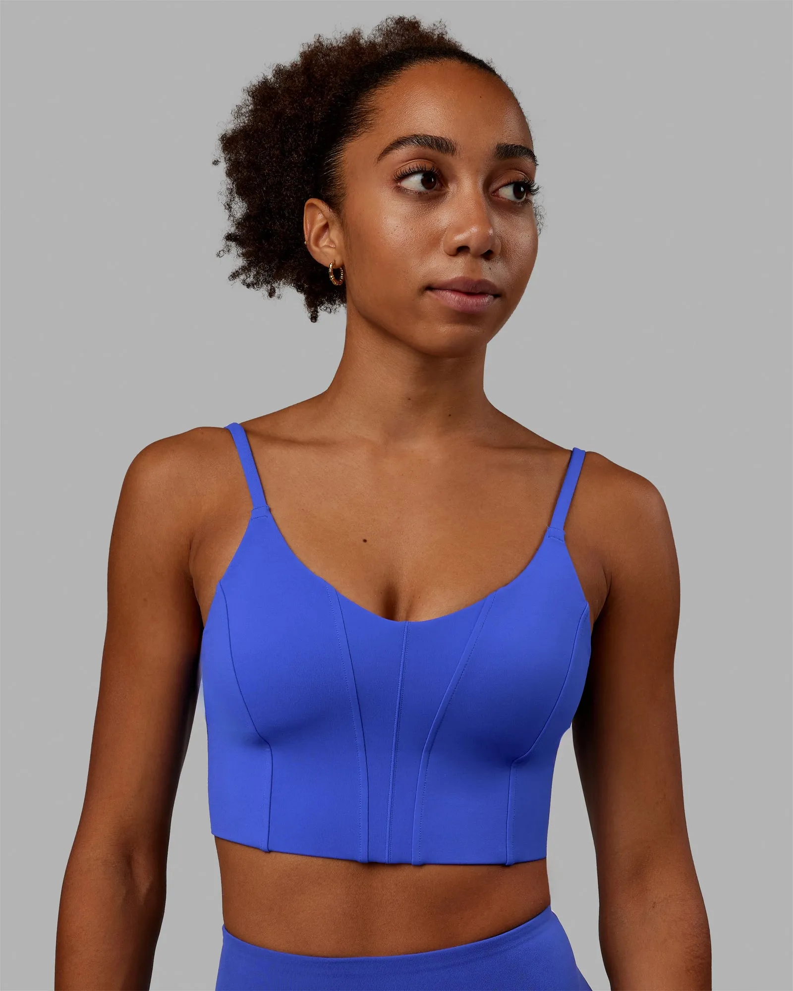 Streamline Sports Bra - Power Cobalt sold by LSKD product image thumbnail 2