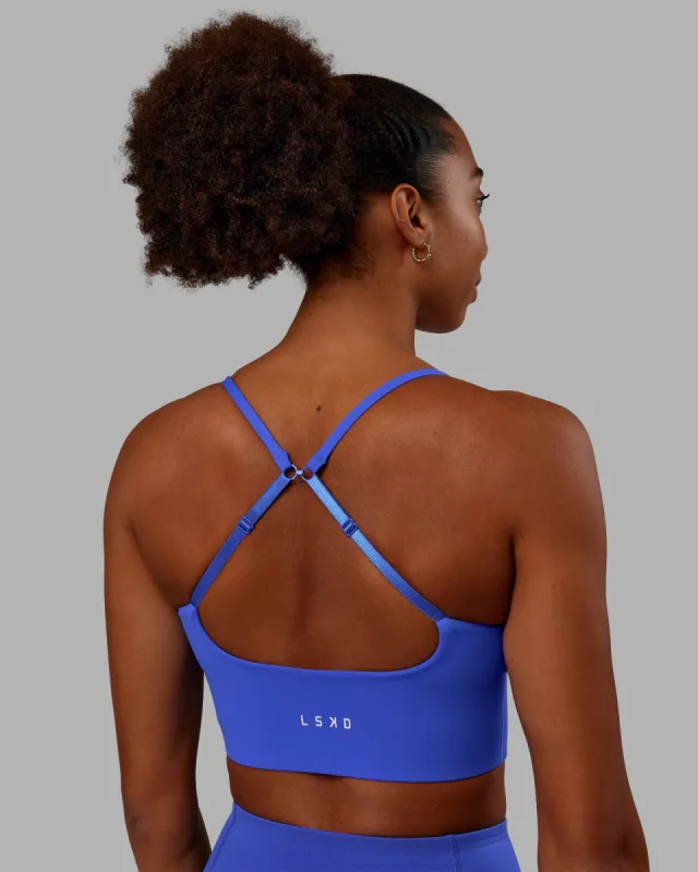 Streamline Sports Bra - Power Cobalt sold by LSKD