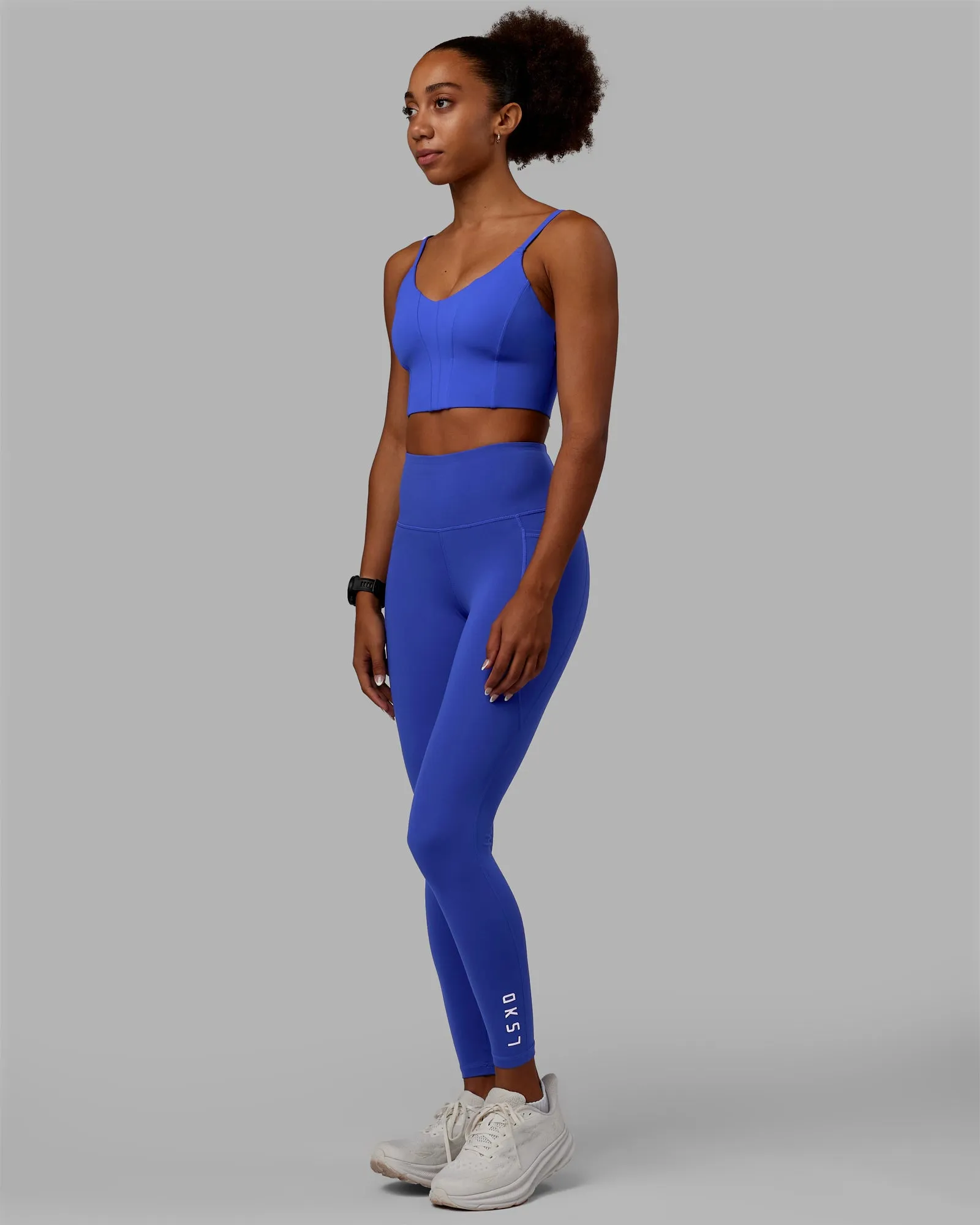 Streamline Sports Bra - Power Cobalt sold by LSKD product image thumbnail 3
