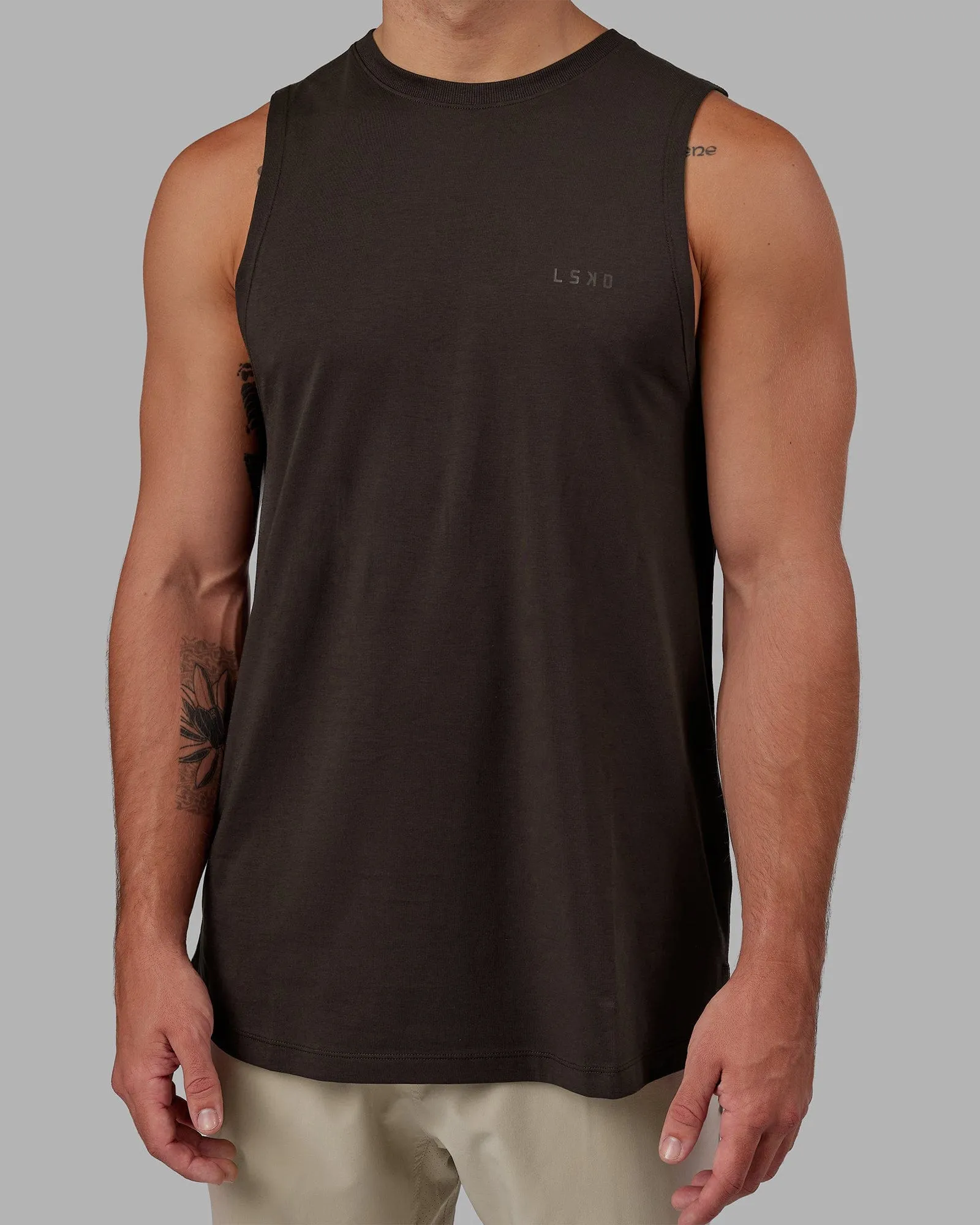 Deluxe PimaFLX Tank - Dark Walnut sold by LSKD product image thumbnail 5
