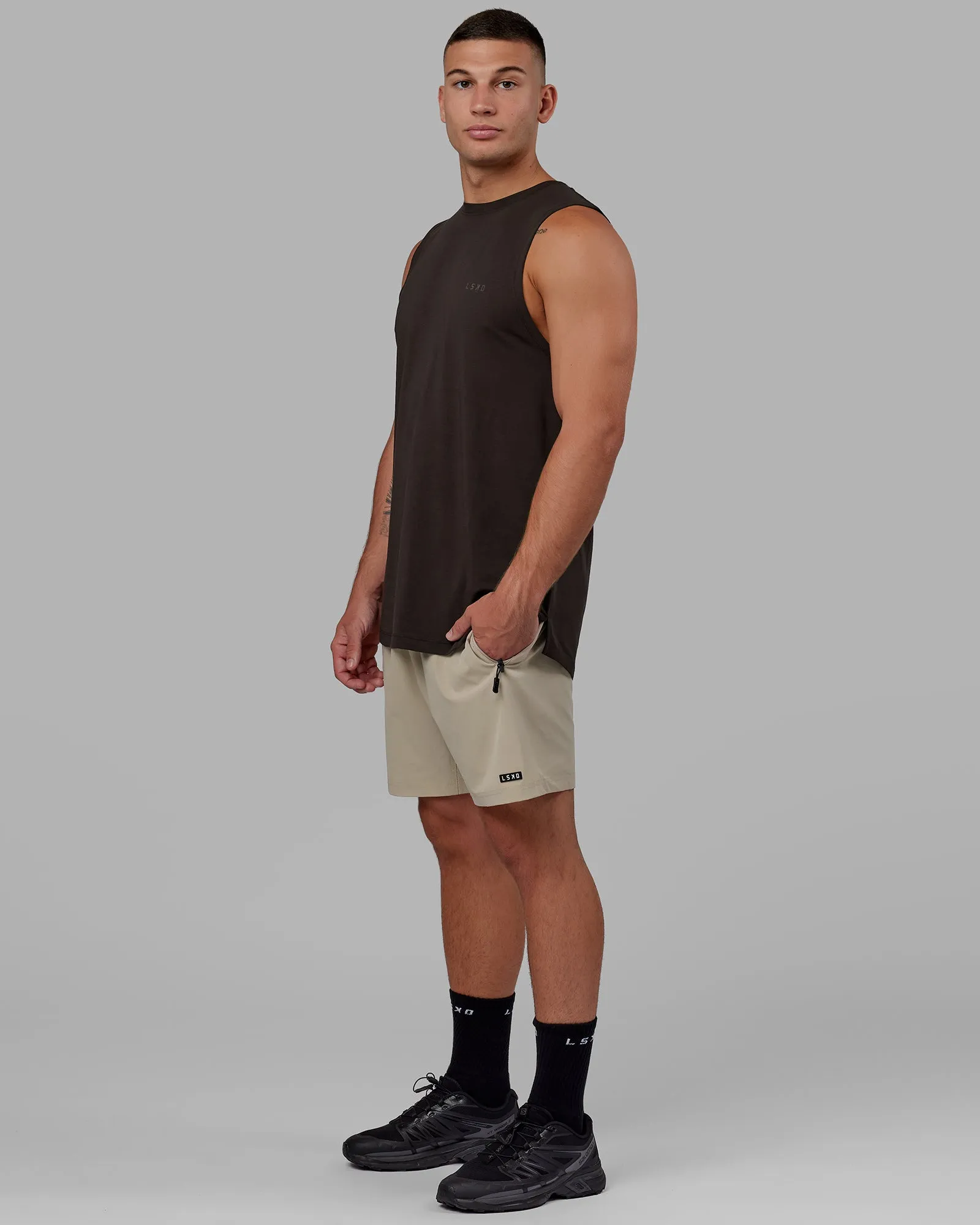 Deluxe PimaFLX Tank - Dark Walnut sold by LSKD product image thumbnail 4