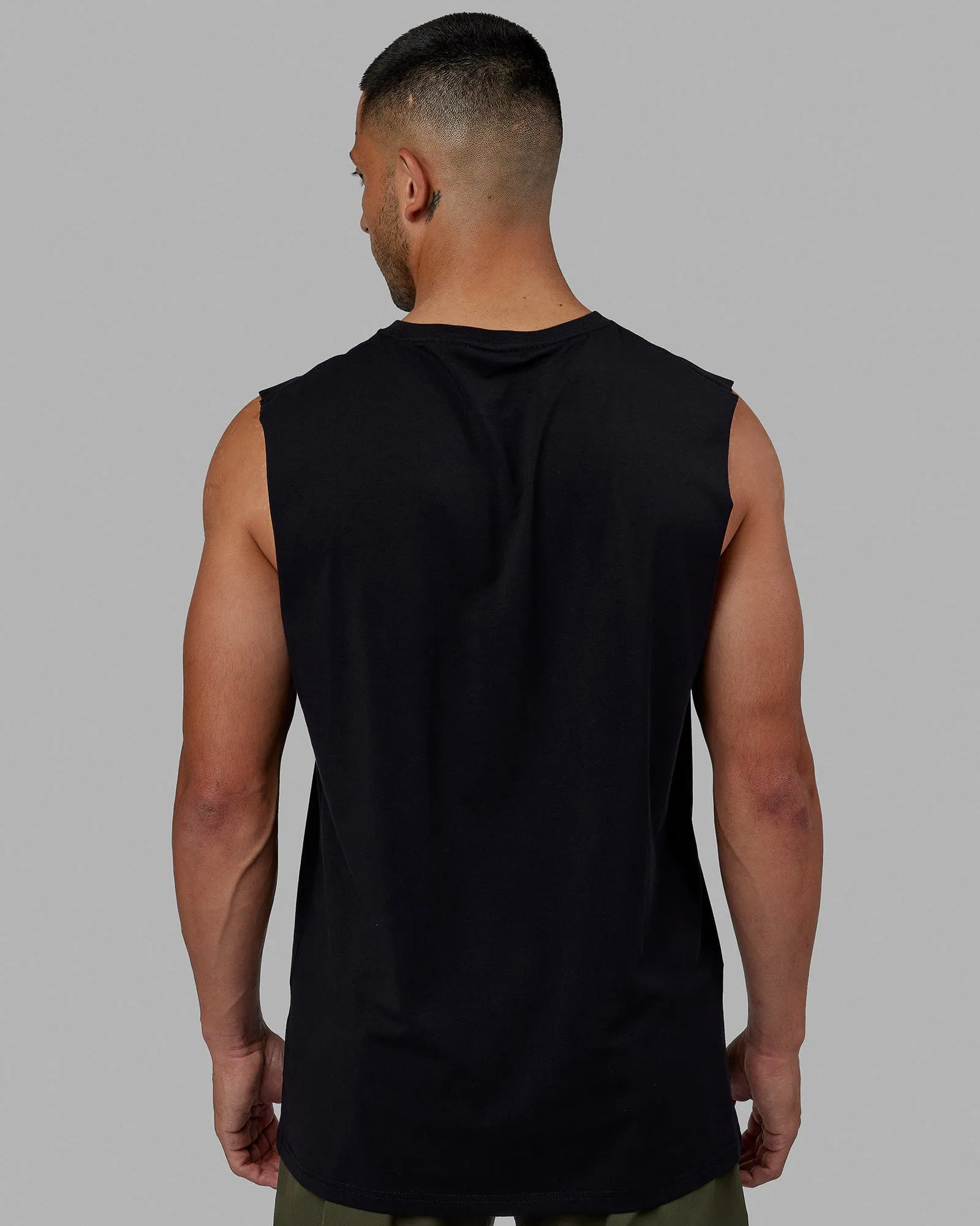 Base FLXCotton Tank - Black sold by LSKD product image thumbnail 4