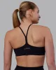 Lift High Neck Sports Bra - Black sold by LSKD