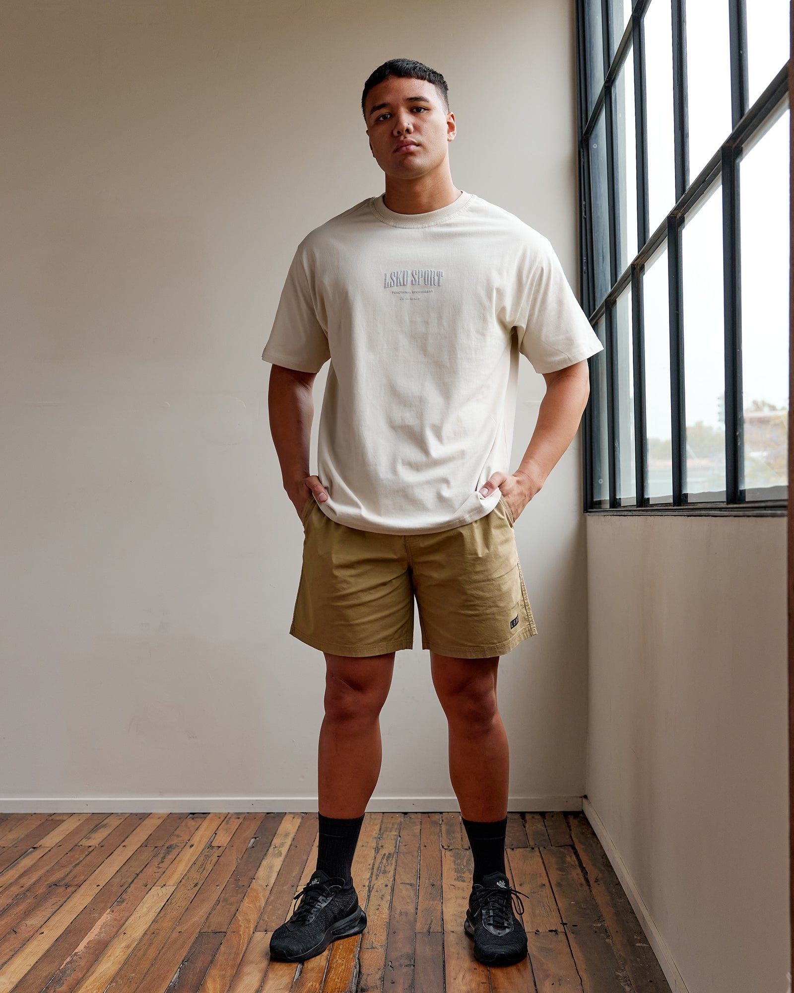 Daily 7" Shorts - Latte sold by LSKD product image thumbnail 2