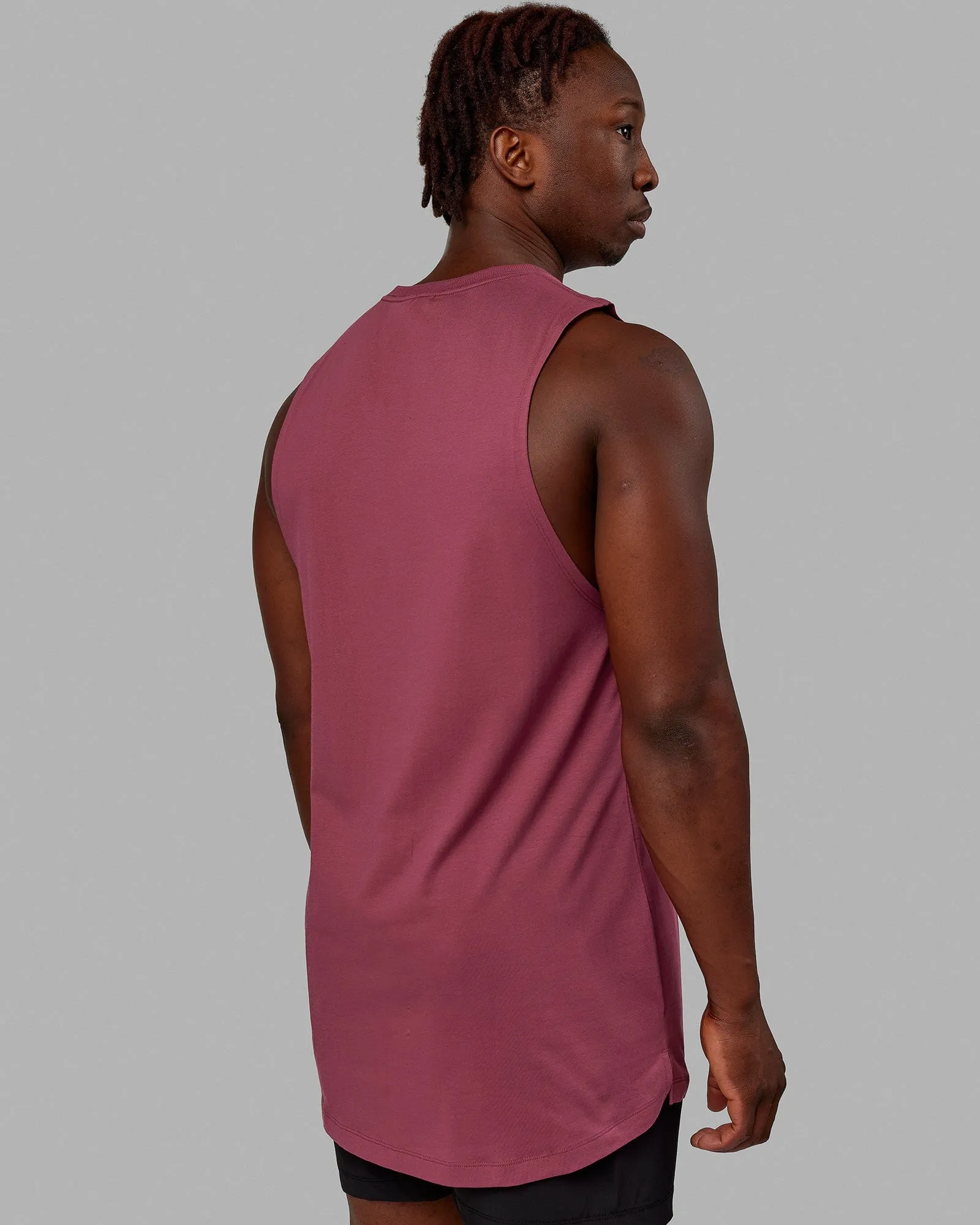 Deluxe PimaFLX Tank - Dry Rose sold by LSKD product image thumbnail 3