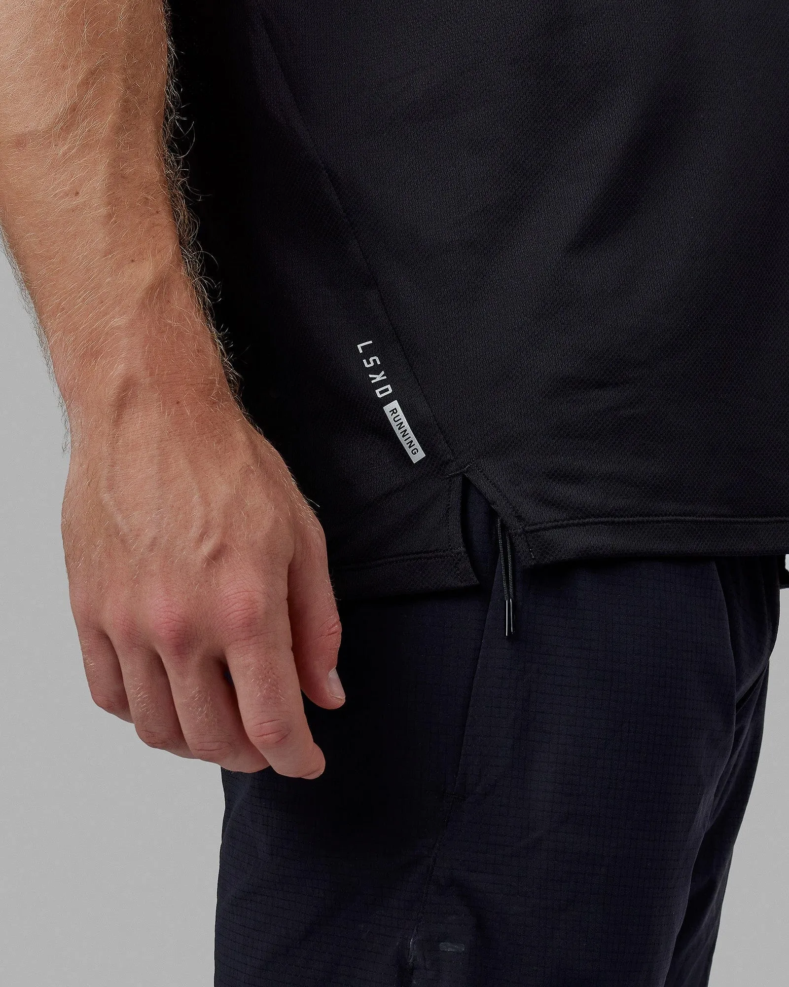 Pace Running Tee - Black sold by LSKD product image thumbnail 2
