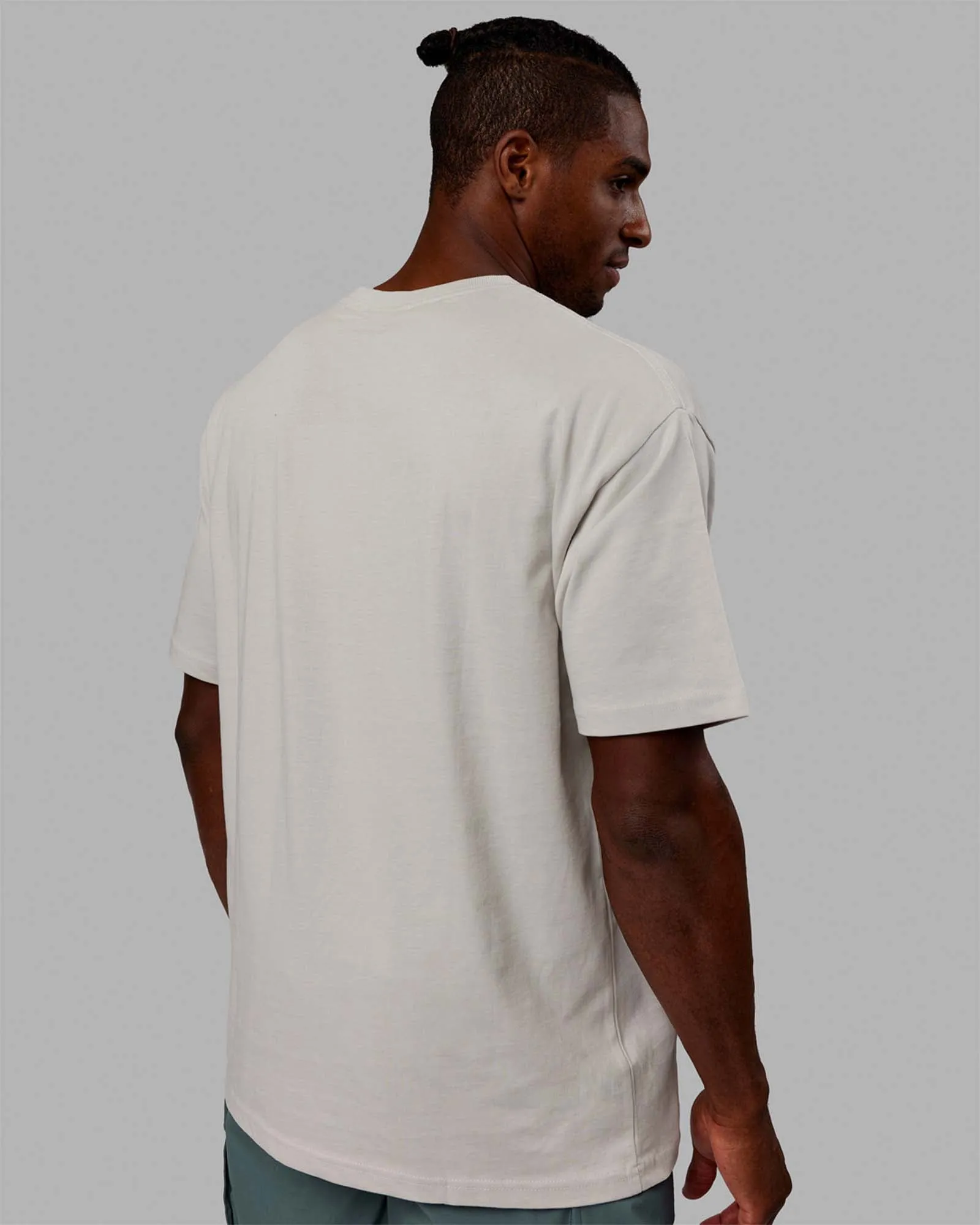 Unisex Stamped Heavyweight Tee Oversize - Lunar Rock sold by LSKD product image thumbnail 4