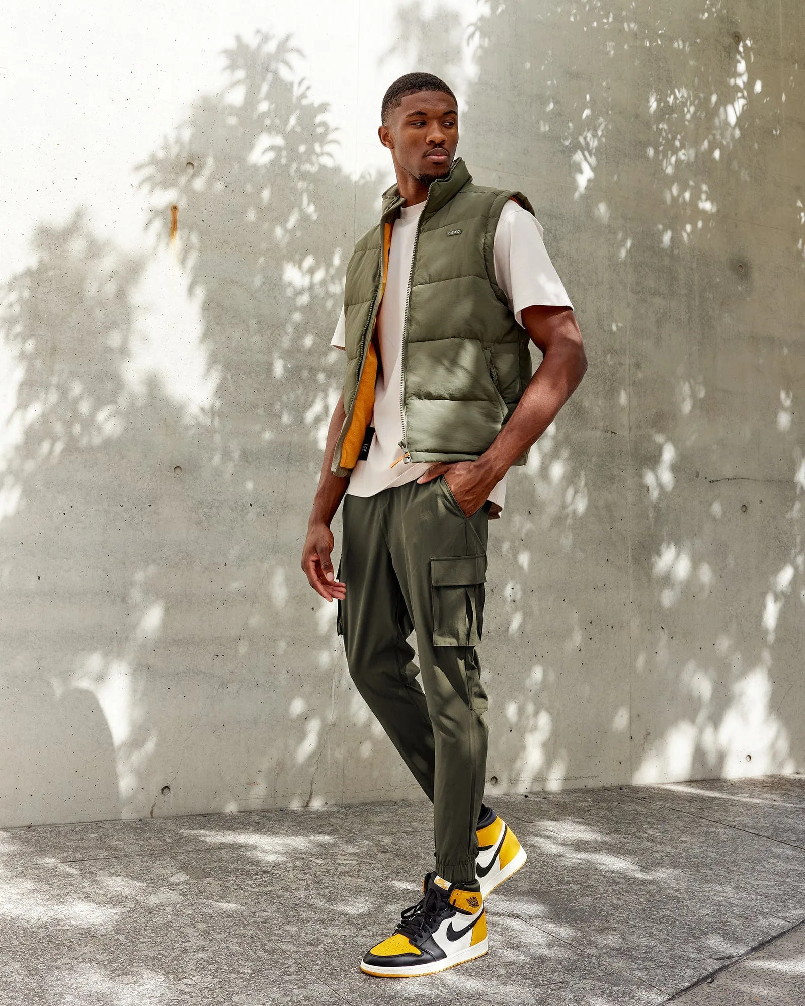 Energy Stretch Performance Cargo Joggers - Forest Night sold by LSKD product image thumbnail 2