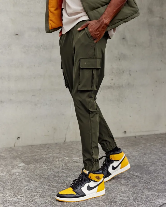 Energy Stretch Performance Cargo Joggers - Forest Night sold by LSKD