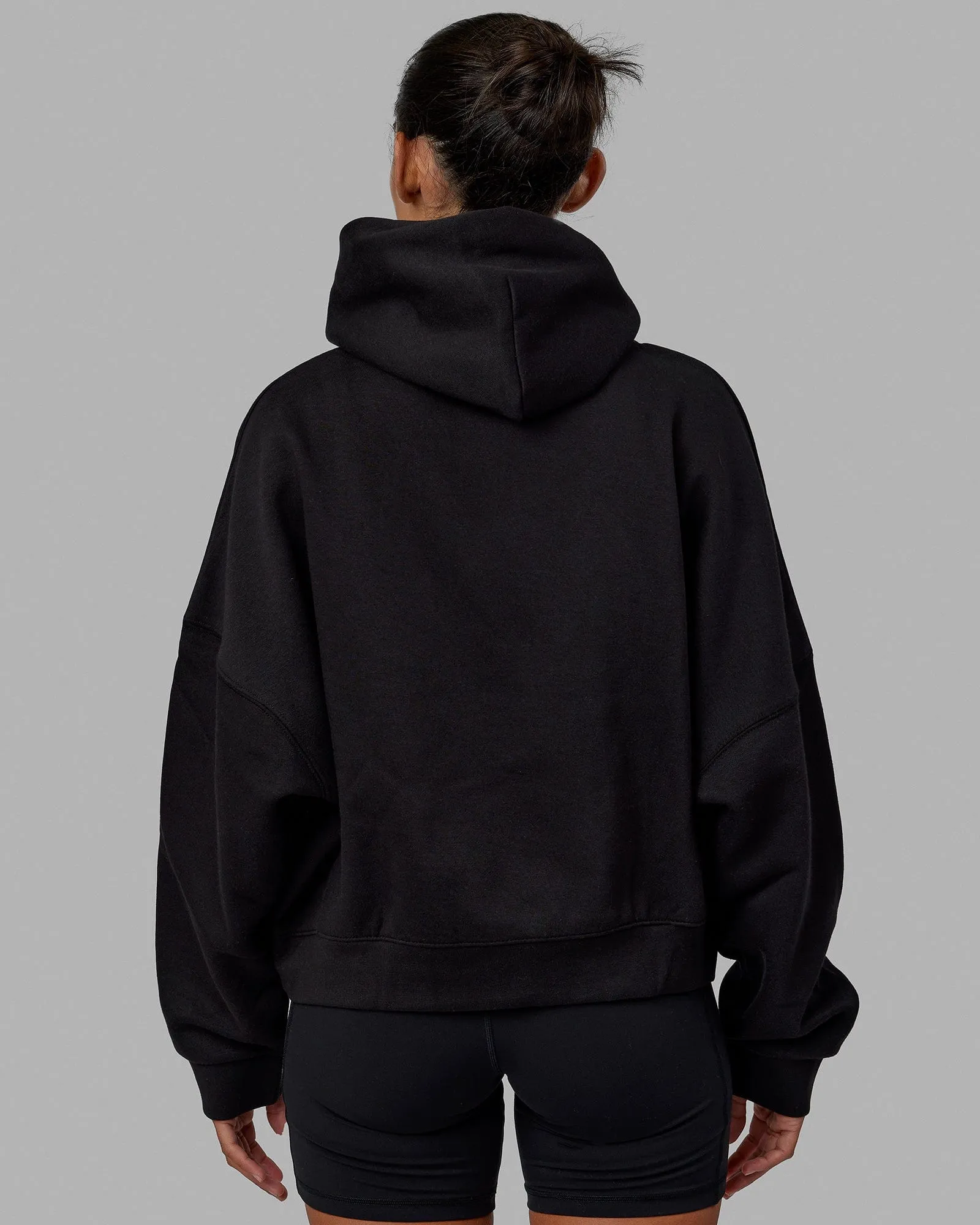 Womens 1% Better Hoodie - Black sold by LSKD product image thumbnail 4