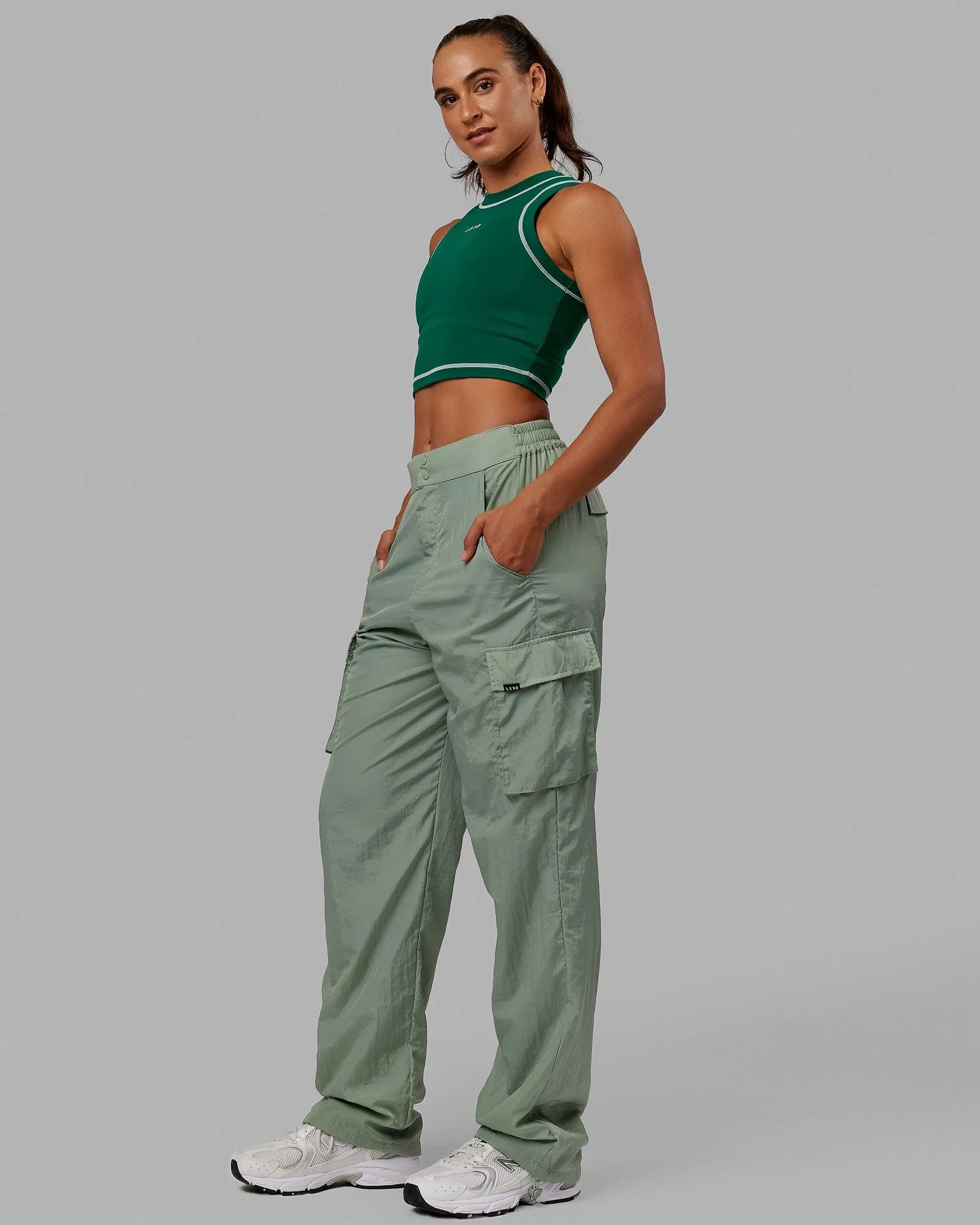 Imprint Tank - Malachite-White sold by LSKD