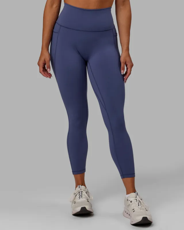 Fusion 7/8 Length Tights with Pockets - Future Dusk sold by LSKD