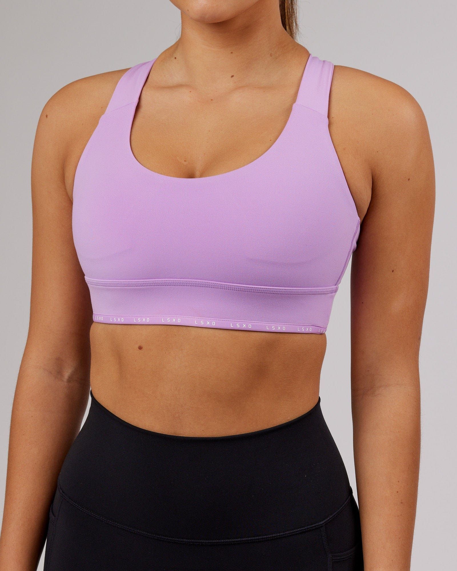 MVP Sports Bra - Lilac sold by LSKD product image thumbnail 5