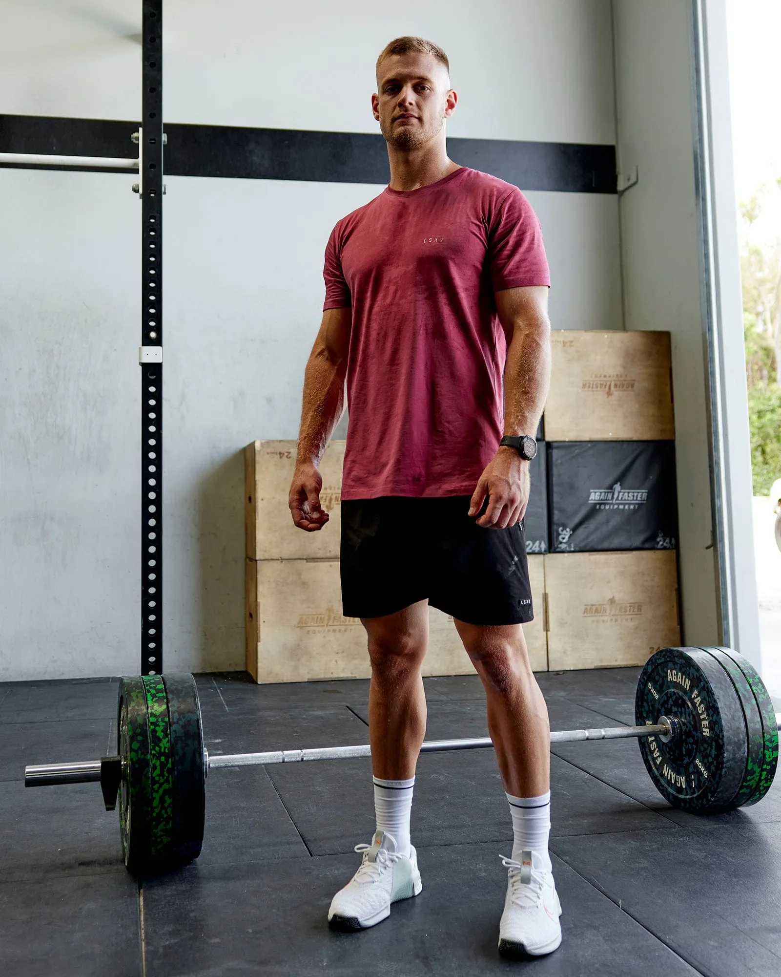 PimaFLX Tee - Dry Rose sold by LSKD product image thumbnail 2