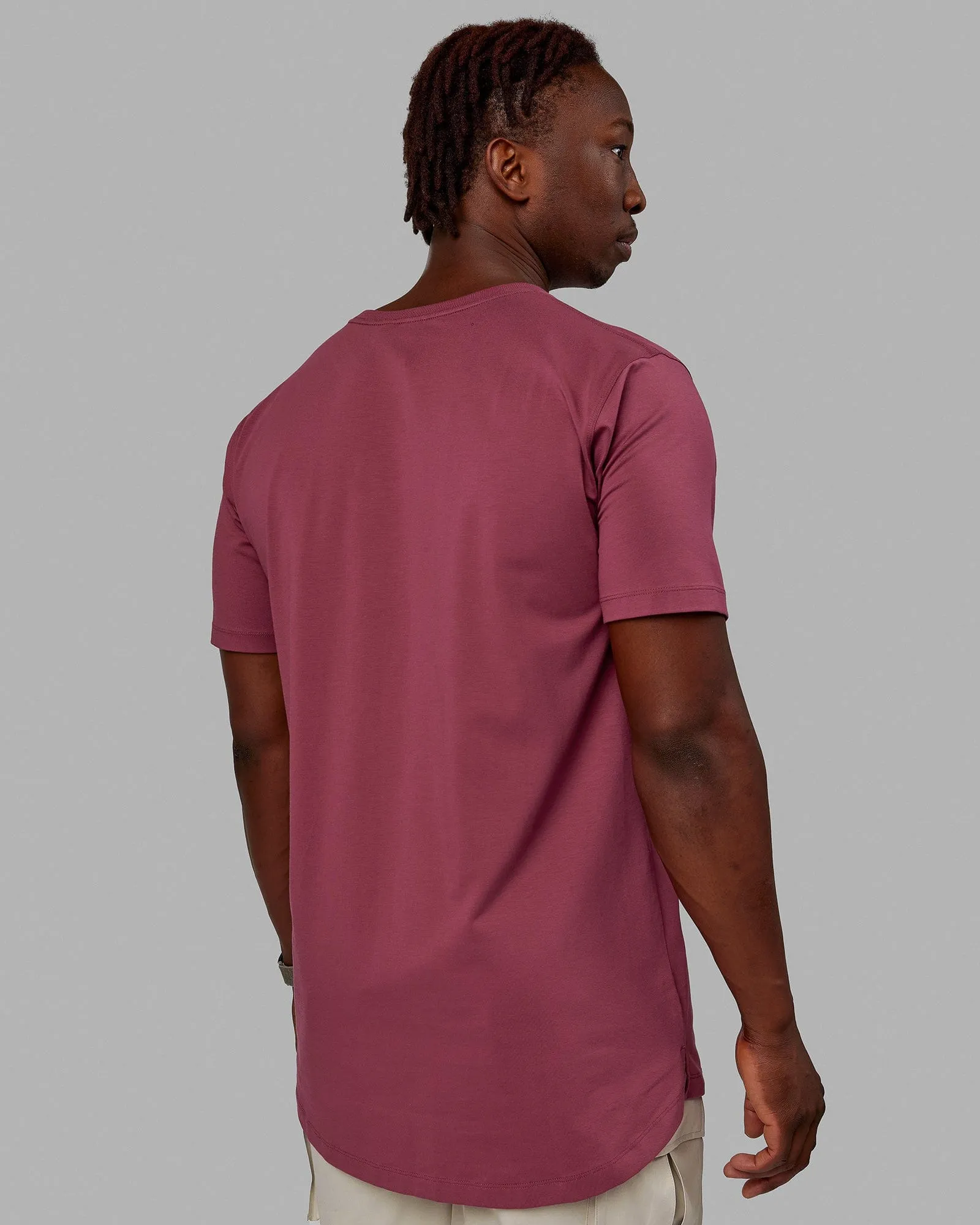 PimaFLX Tee - Dry Rose sold by LSKD product image thumbnail 4