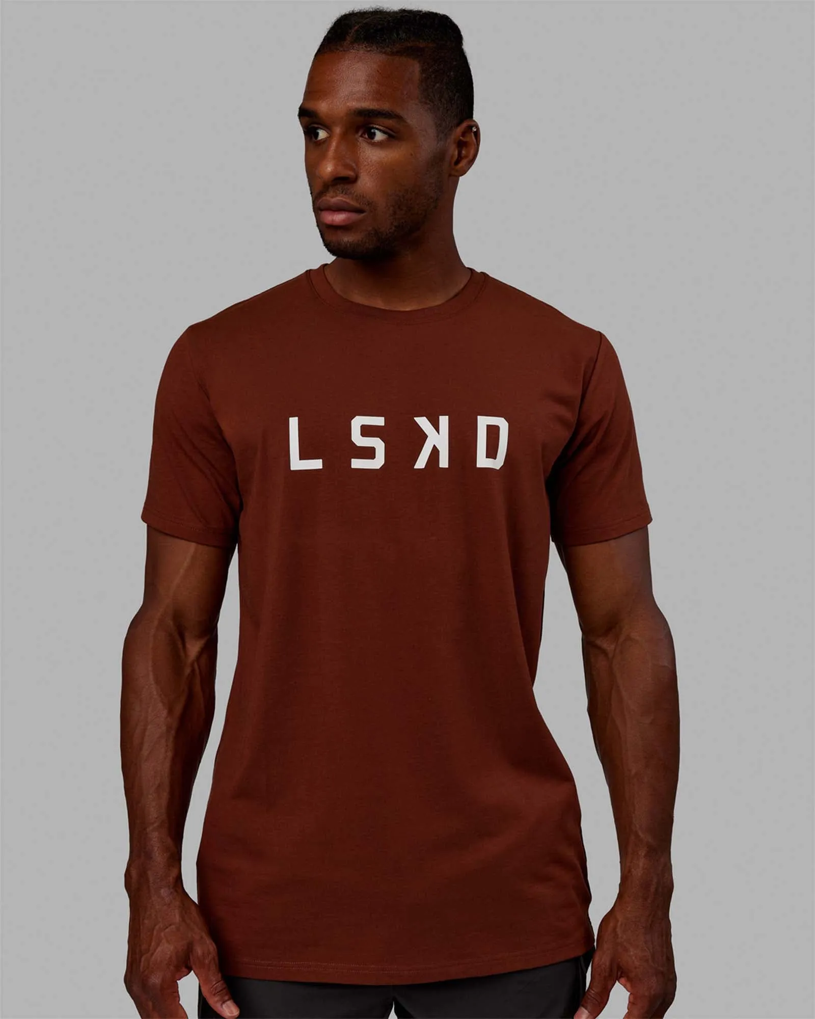 Structure FLXCotton Tee - Cappuccino-White sold by LSKD product image thumbnail 2