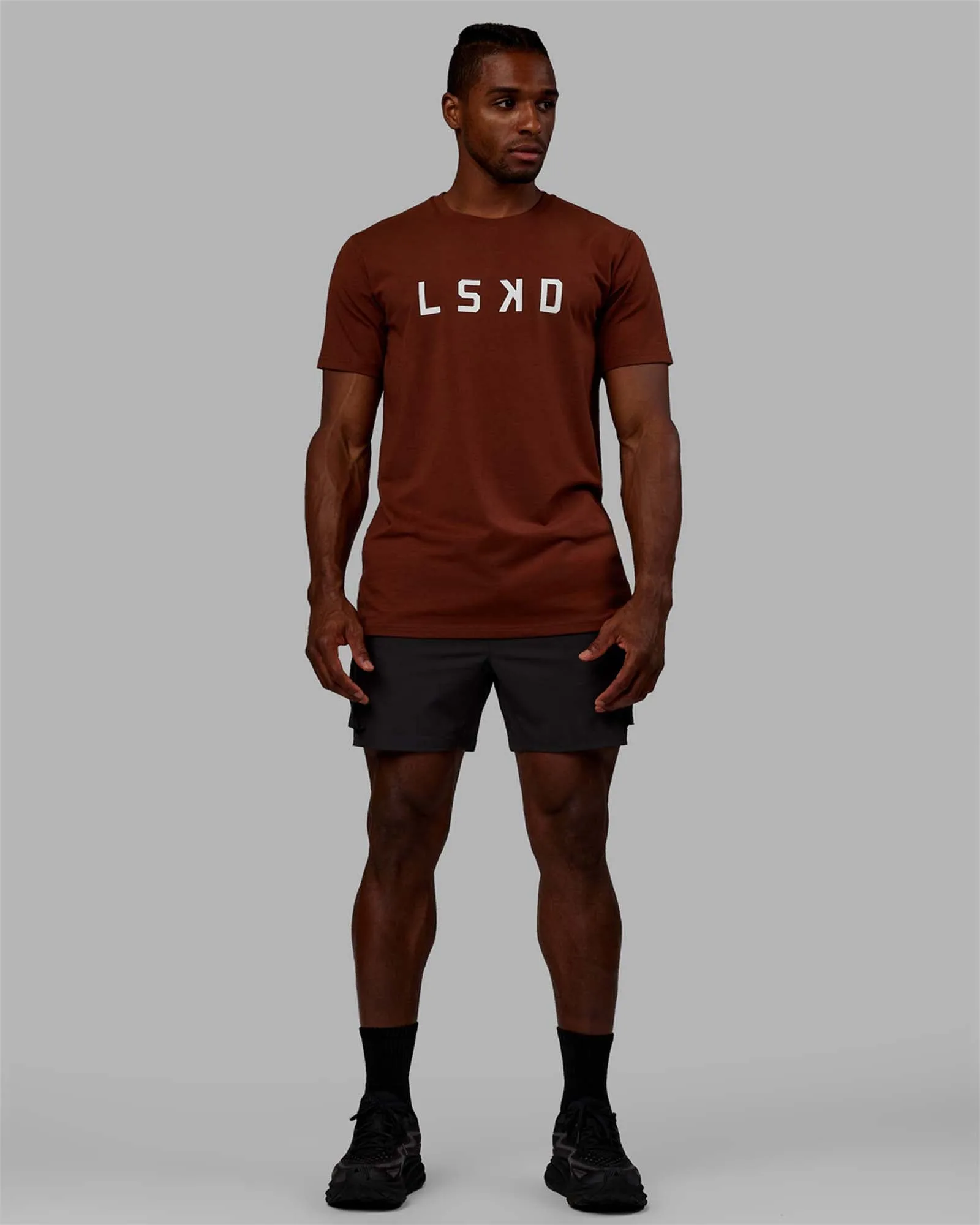 Structure FLXCotton Tee - Cappuccino-White sold by LSKD product image thumbnail 5