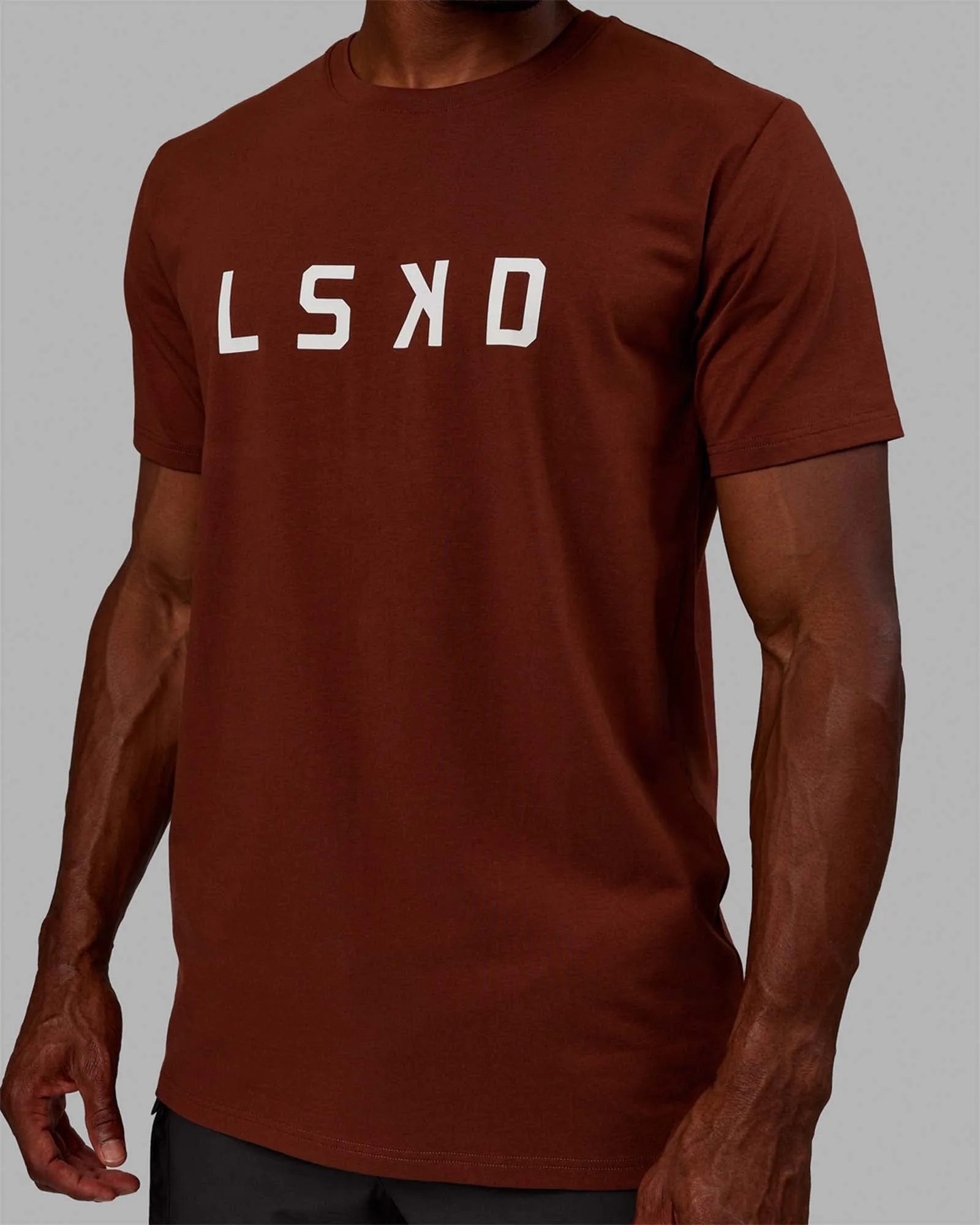 Structure FLXCotton Tee - Cappuccino-White sold by LSKD product image thumbnail 3