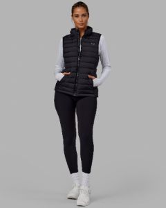 All Day Puffer Vest - Black sold by LSKD