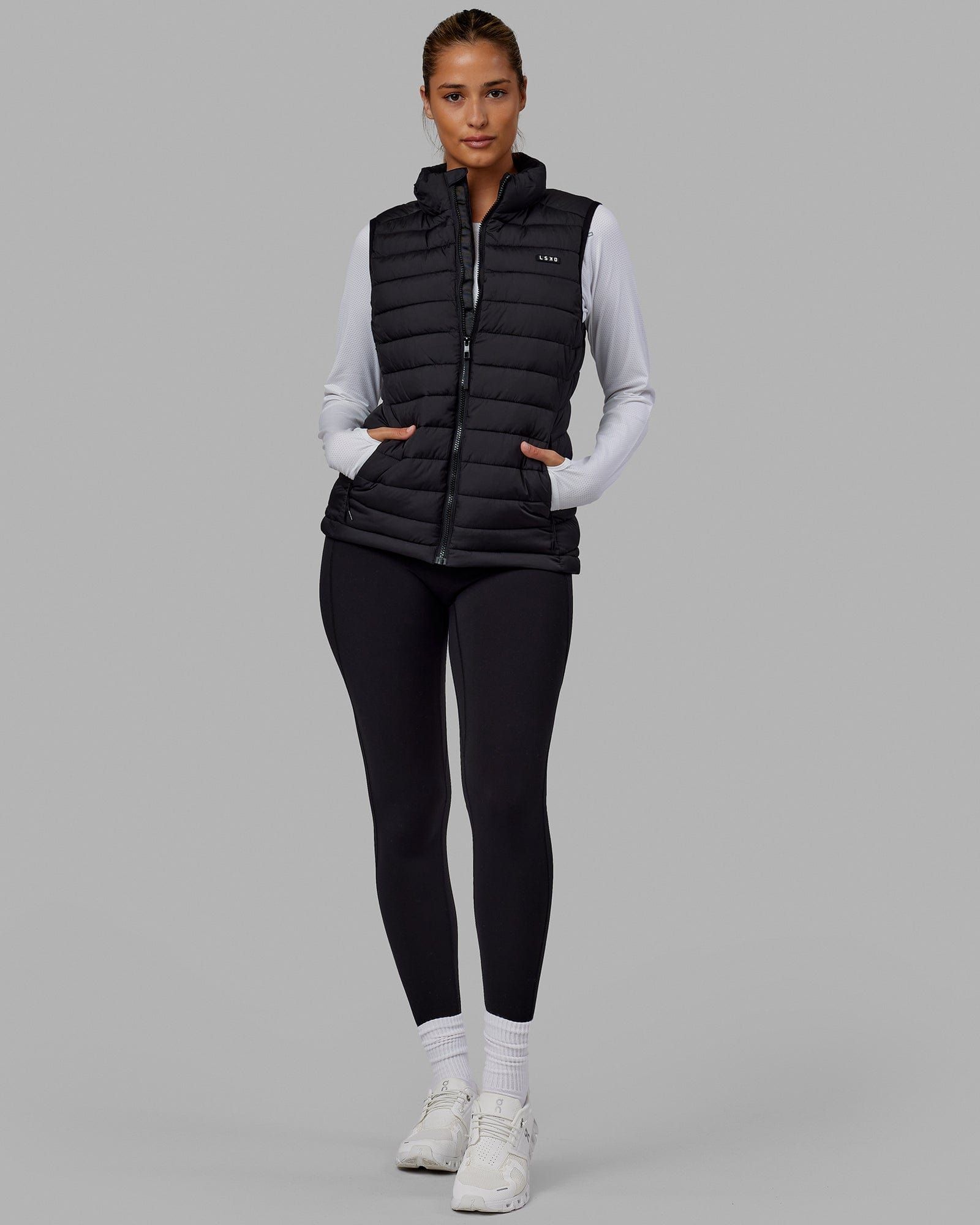 All Day Puffer Vest - Black sold by LSKD