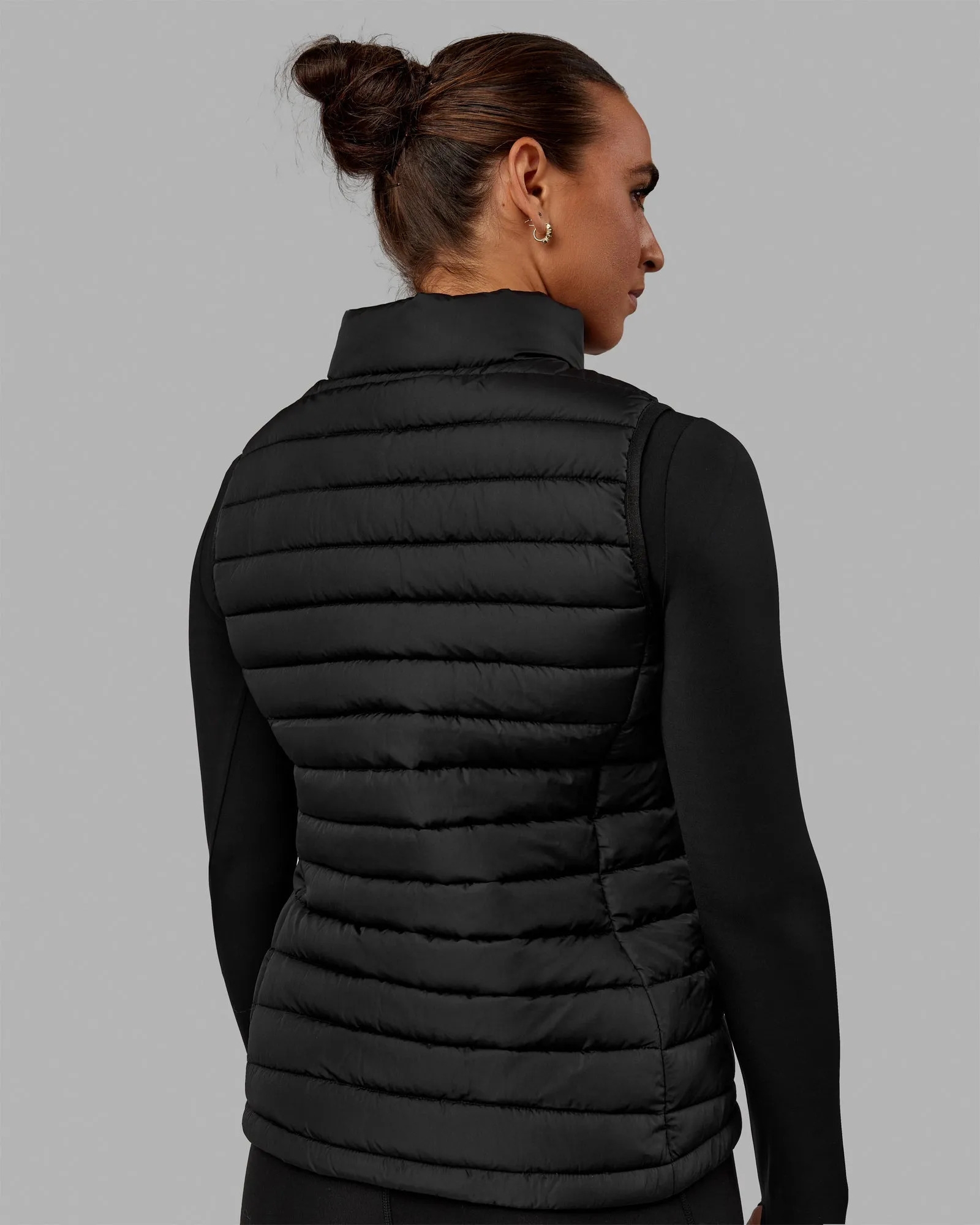 All Day Puffer Vest - Black sold by LSKD product image thumbnail 3