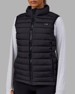 All Day Puffer Vest - Black sold by LSKD