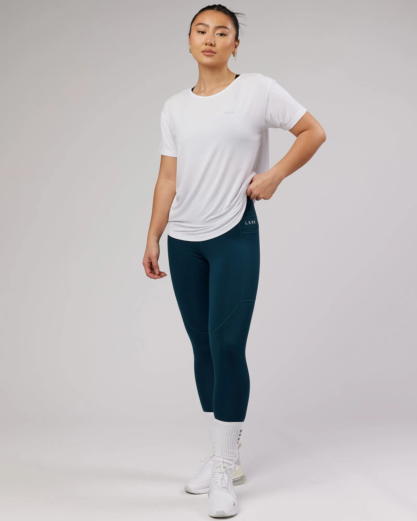 Air Slouch Tee - White sold by LSKD product image thumbnail 3