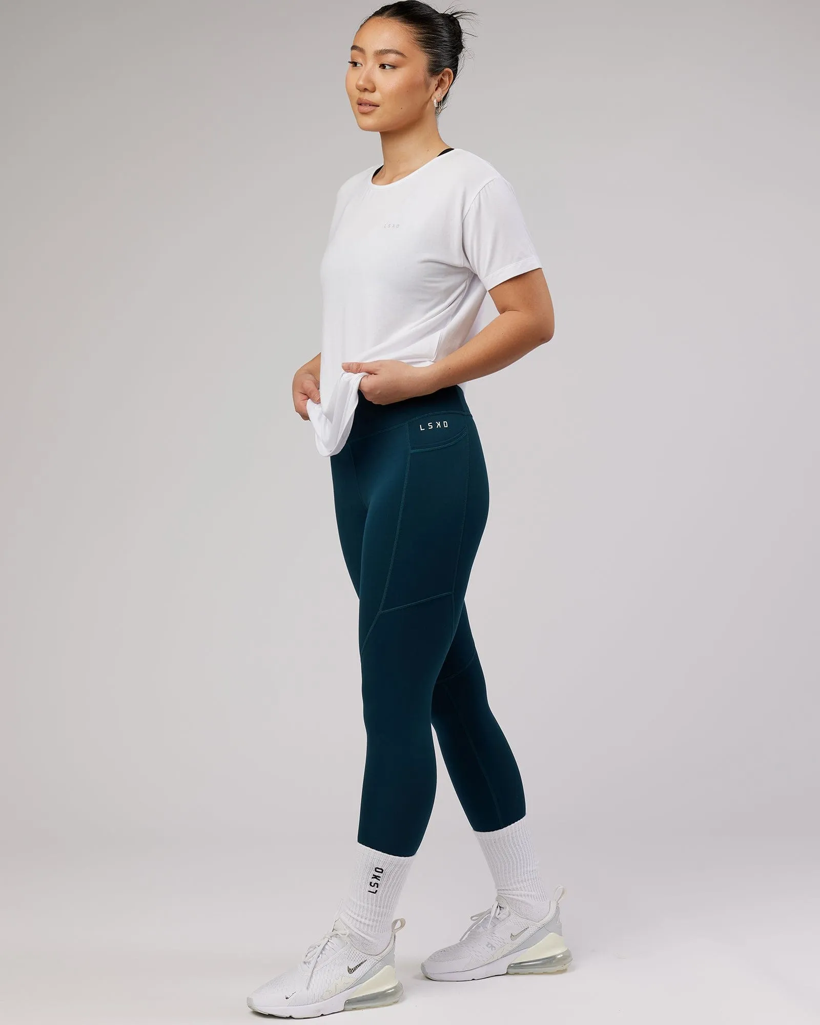 Air Slouch Tee - White sold by LSKD product image thumbnail 4