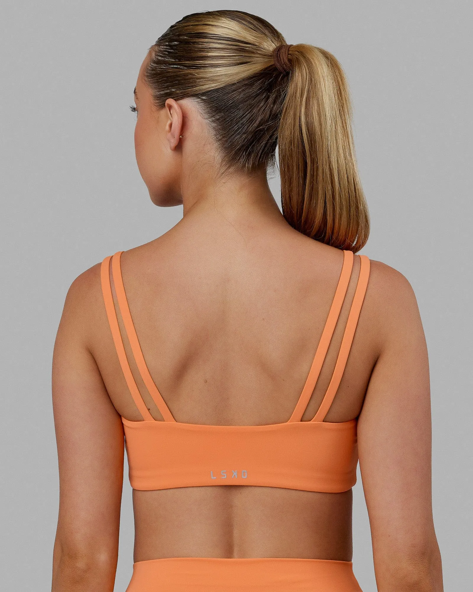 Vogue Sports Bra - Tangerine sold by LSKD product image thumbnail 2
