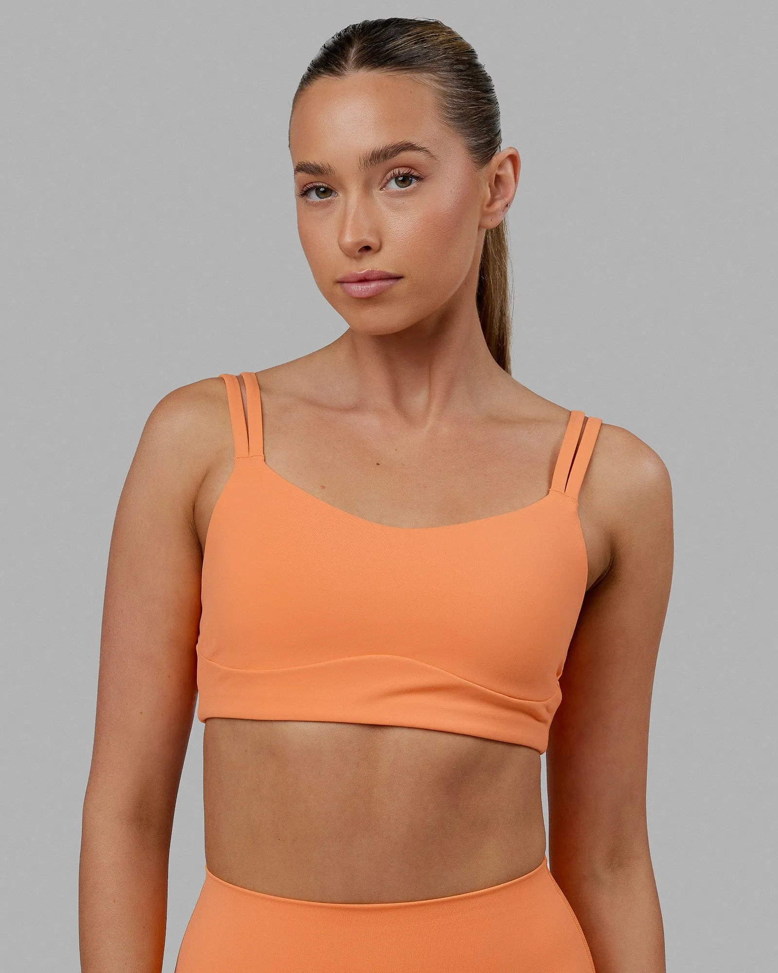 Vogue Sports Bra - Tangerine sold by LSKD product image thumbnail 3