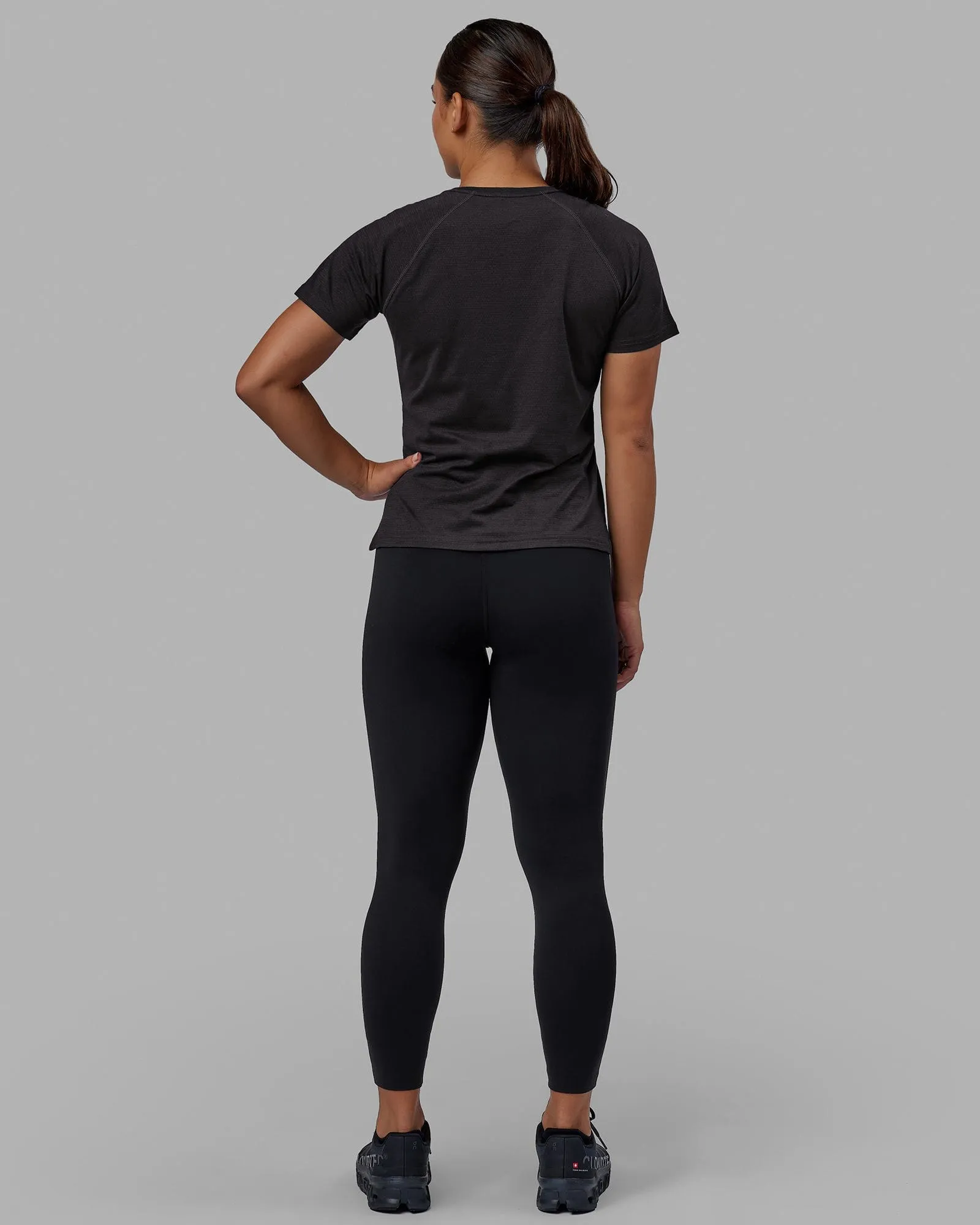 Perform VapourFLX Tee - Black sold by LSKD product image thumbnail 4