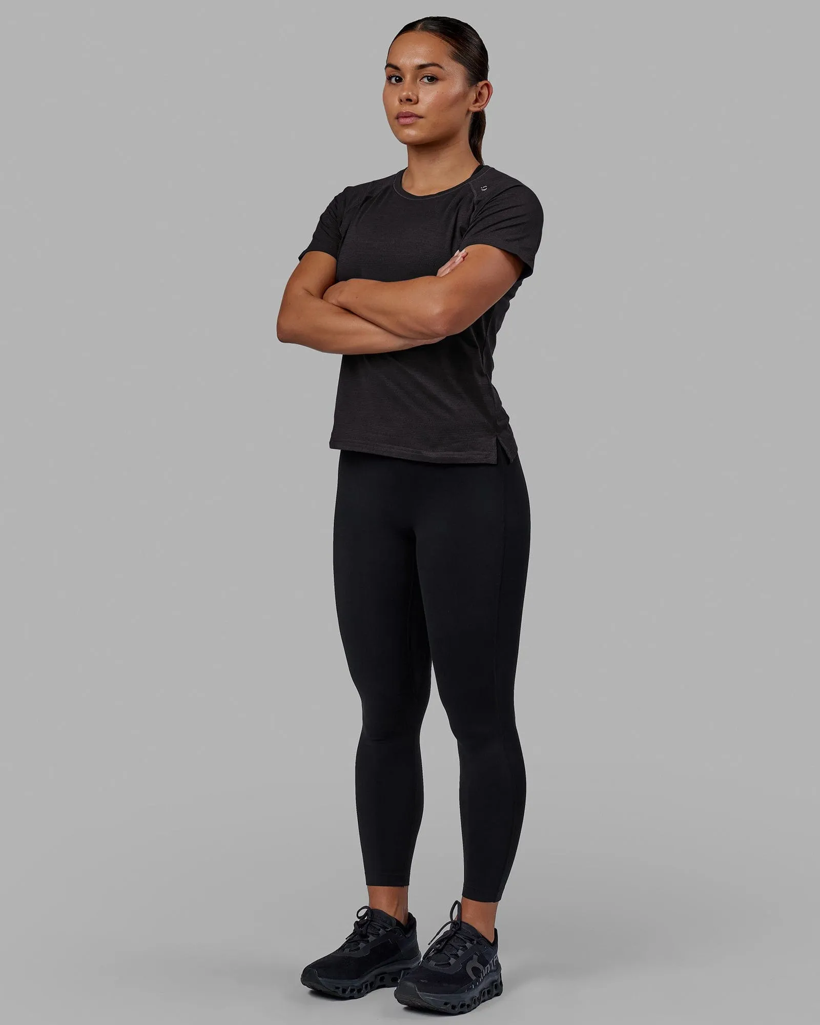 Perform VapourFLX Tee - Black sold by LSKD product image thumbnail 2