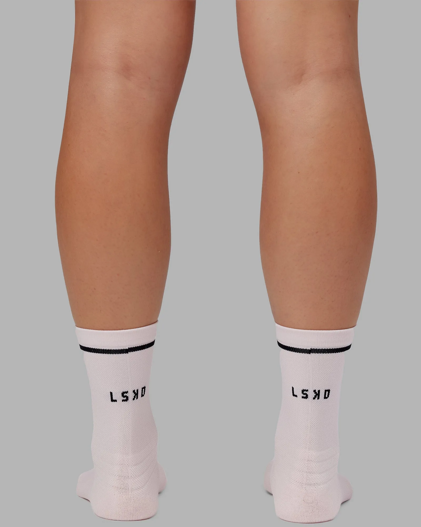 Fast Performance Quarter Socks - Bubblegum-Black sold by LSKD product image thumbnail 2