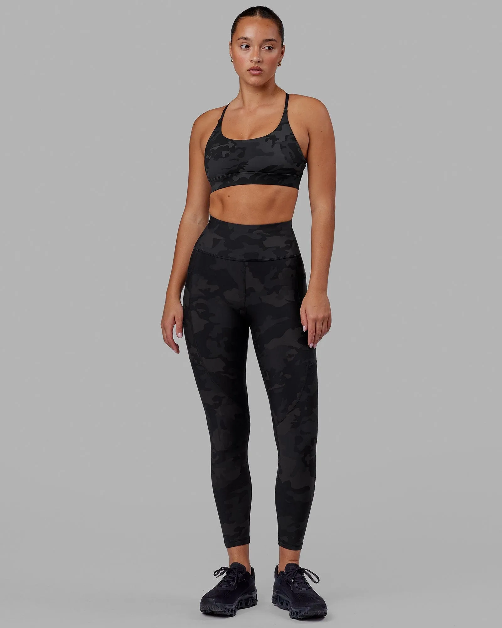 Rep 7/8 Length Tight - Black-Camo sold by LSKD product image thumbnail 3