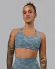 Aspire Sports Bra - Tranquil-Elemental Blue sold by LSKD