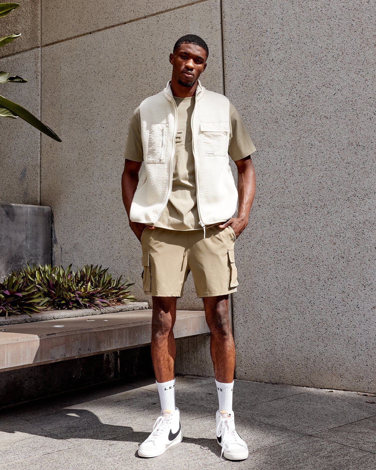 Energy Stretch 6" Performance Cargo Short - Laurel Oak sold by LSKD product image thumbnail 3