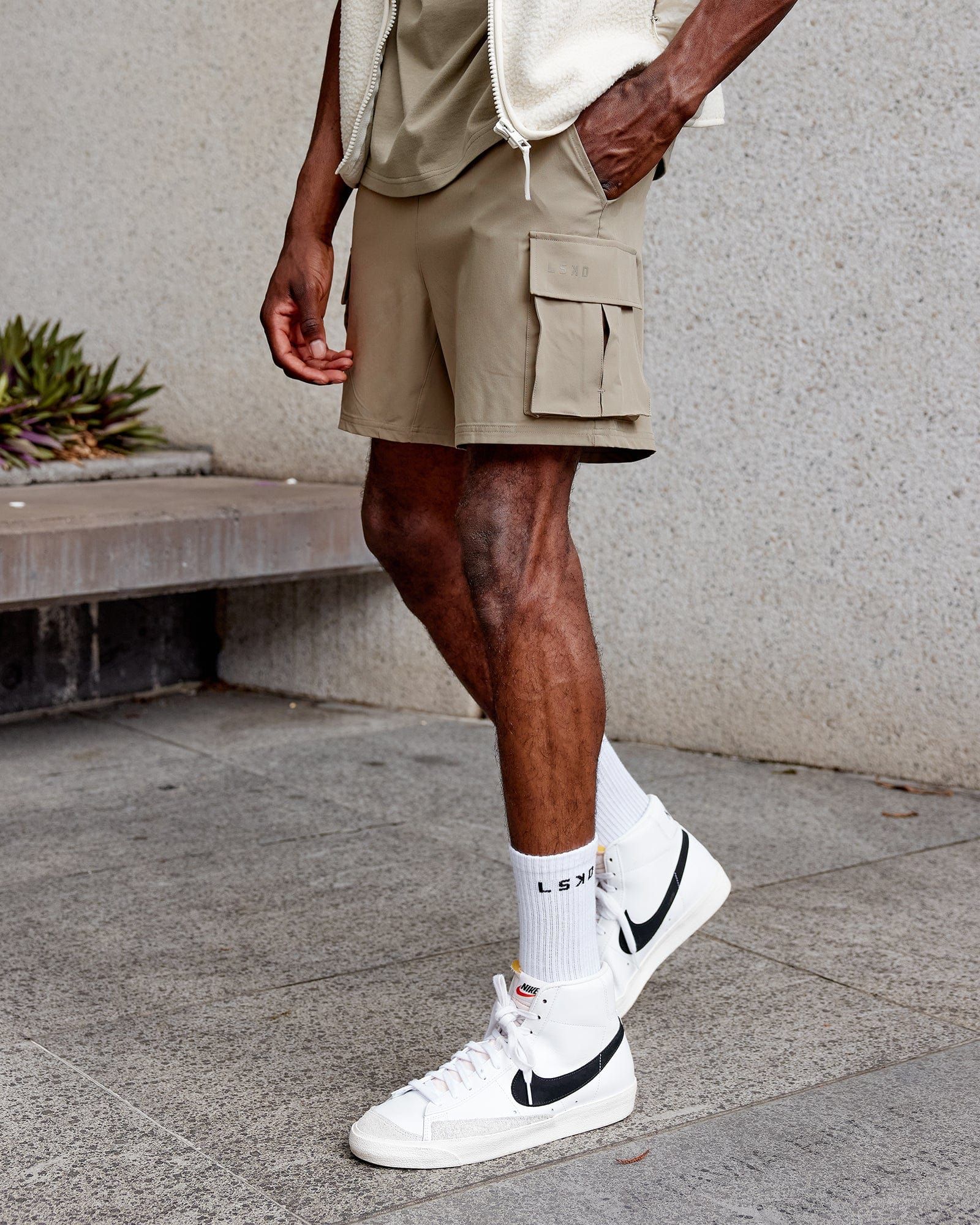 Energy Stretch 6" Performance Cargo Short - Laurel Oak sold by LSKD product image thumbnail 4