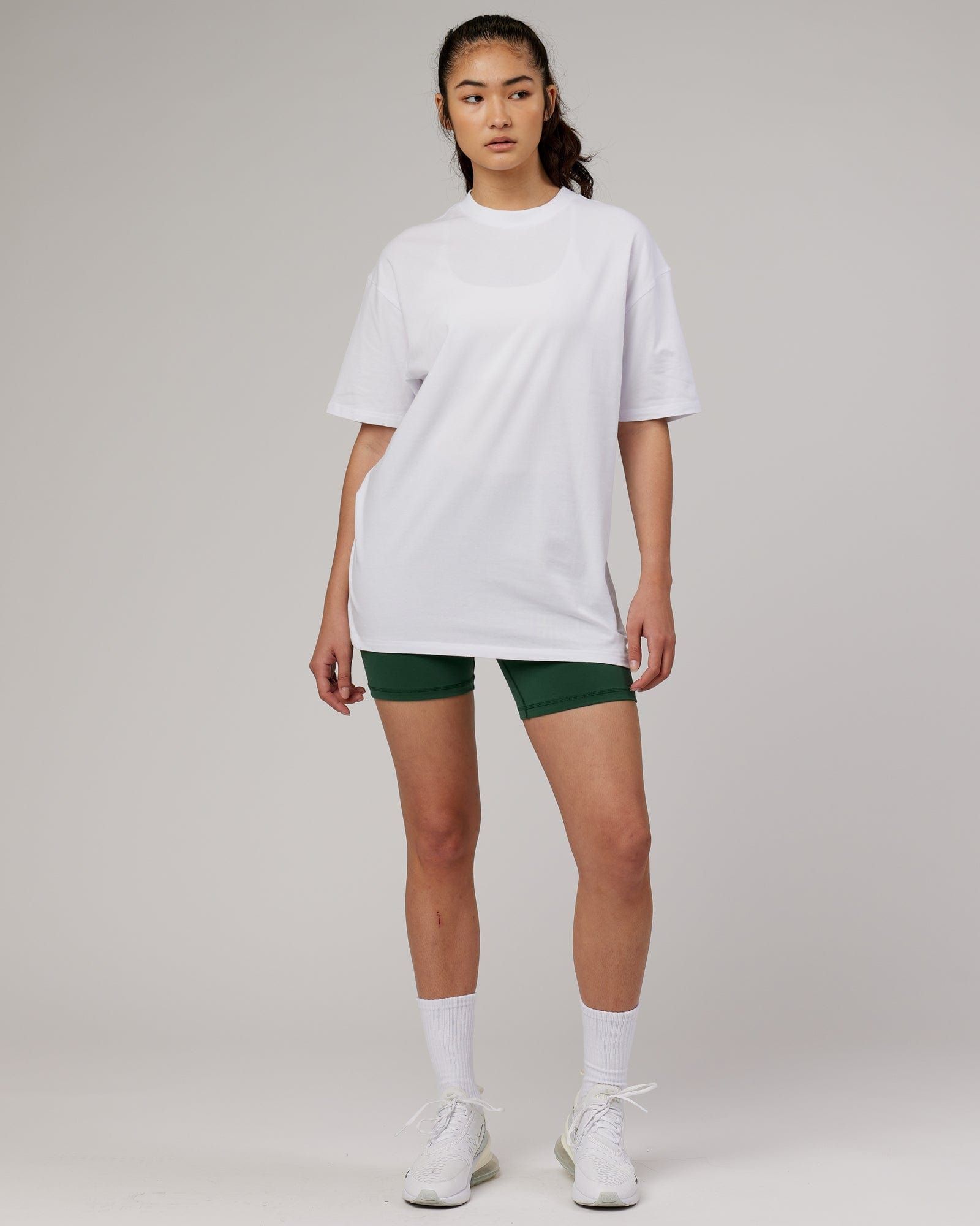 Unisex DownLow FLXCotton Oversize Tee - White sold by LSKD product image thumbnail 5