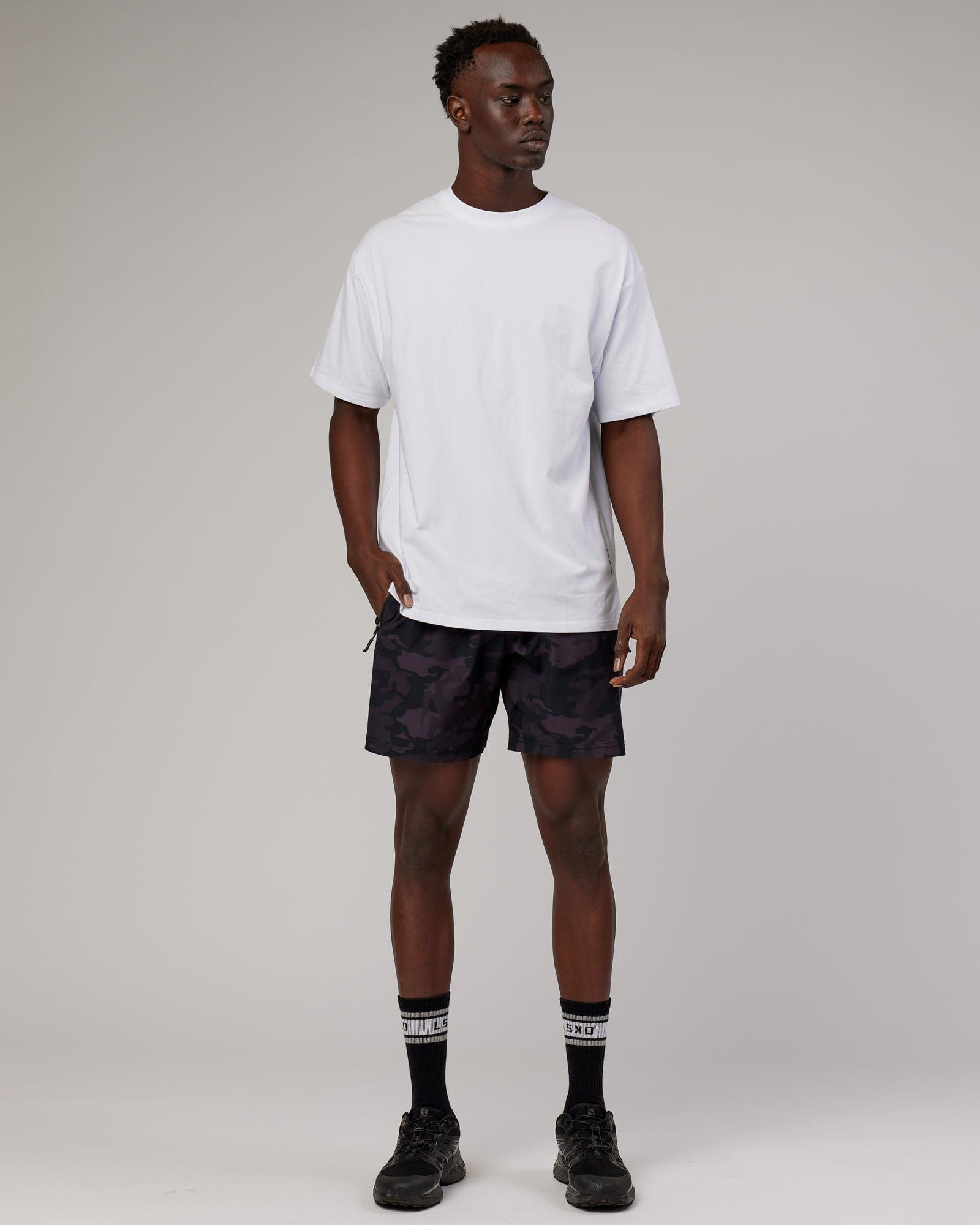 Unisex DownLow FLXCotton Oversize Tee - White sold by LSKD product image thumbnail 4