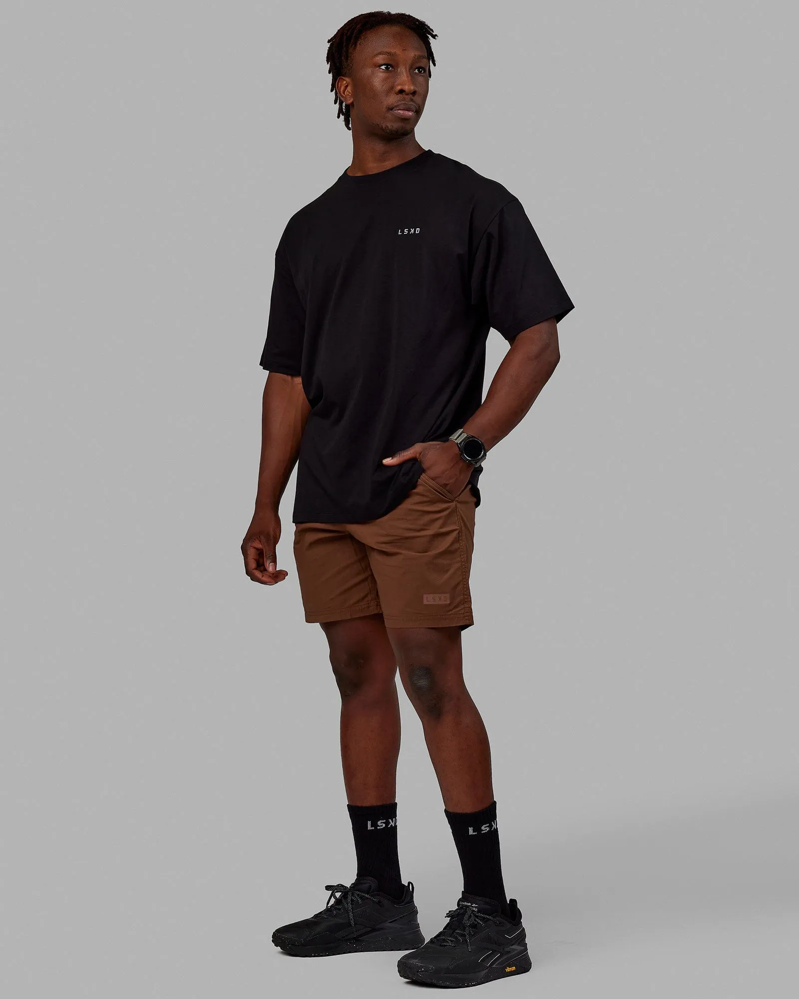 Daily 7" Short - Cappuccino sold by LSKD product image thumbnail 5