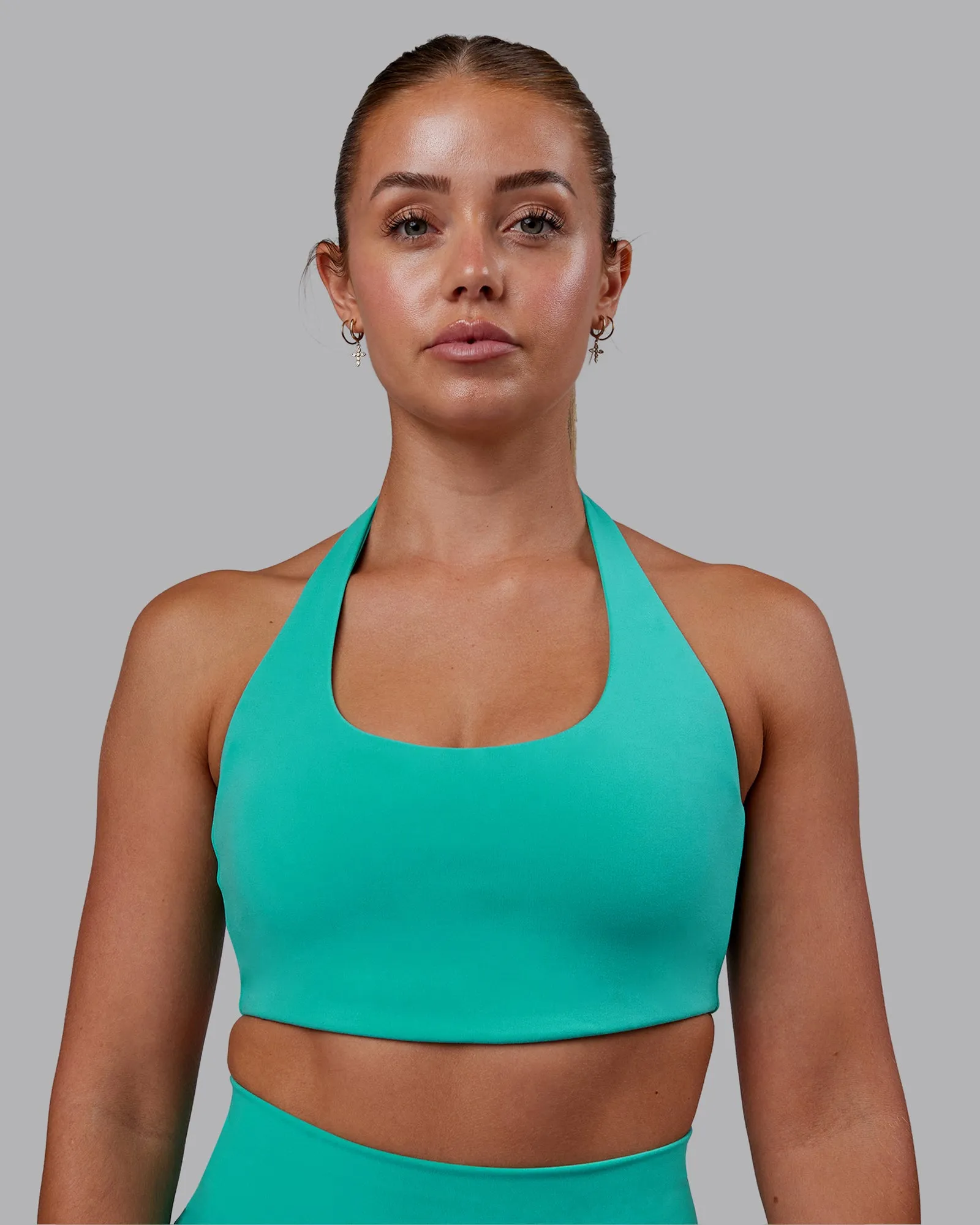Challenger Sports Bra - Turquoise Tide sold by LSKD product image thumbnail 5