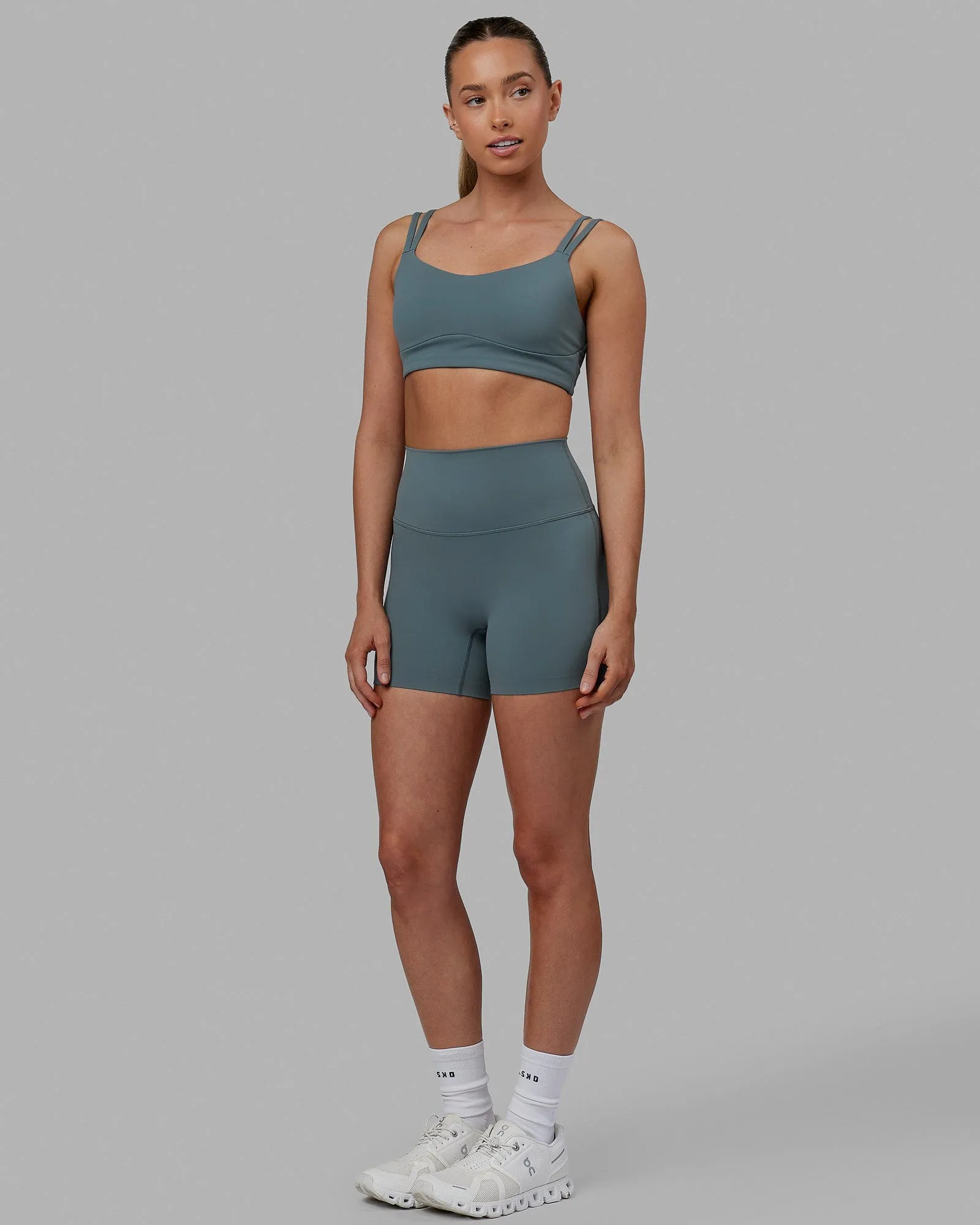Vogue Sports Bra - Storm sold by LSKD product image thumbnail 4