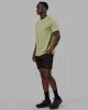 Perform VapourFLX Tee - Moss Stone Marl sold by LSKD