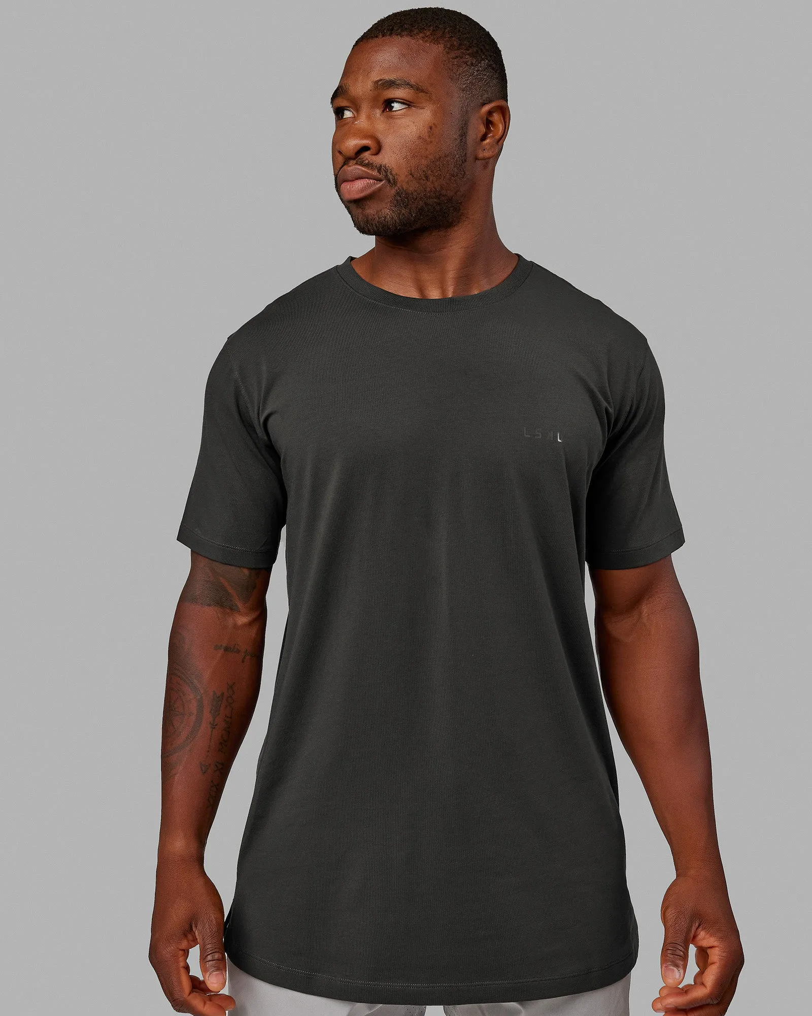 PimaFLX Tee - Pirate Black sold by LSKD