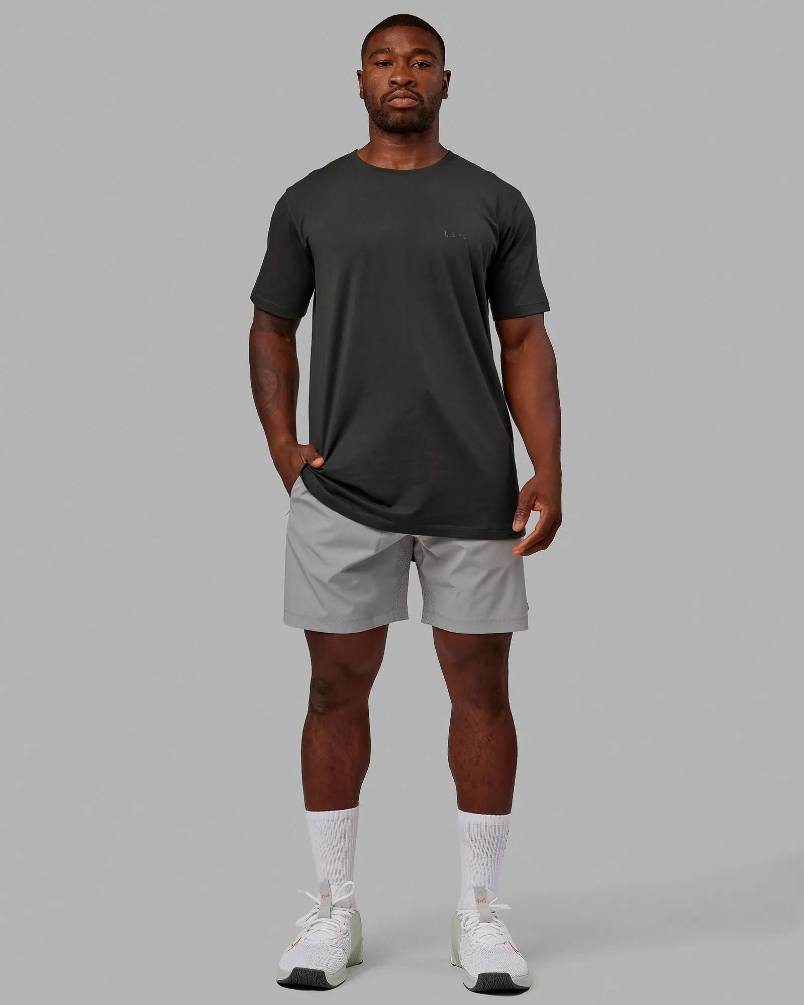 PimaFLX Tee - Pirate Black sold by LSKD product image thumbnail 3