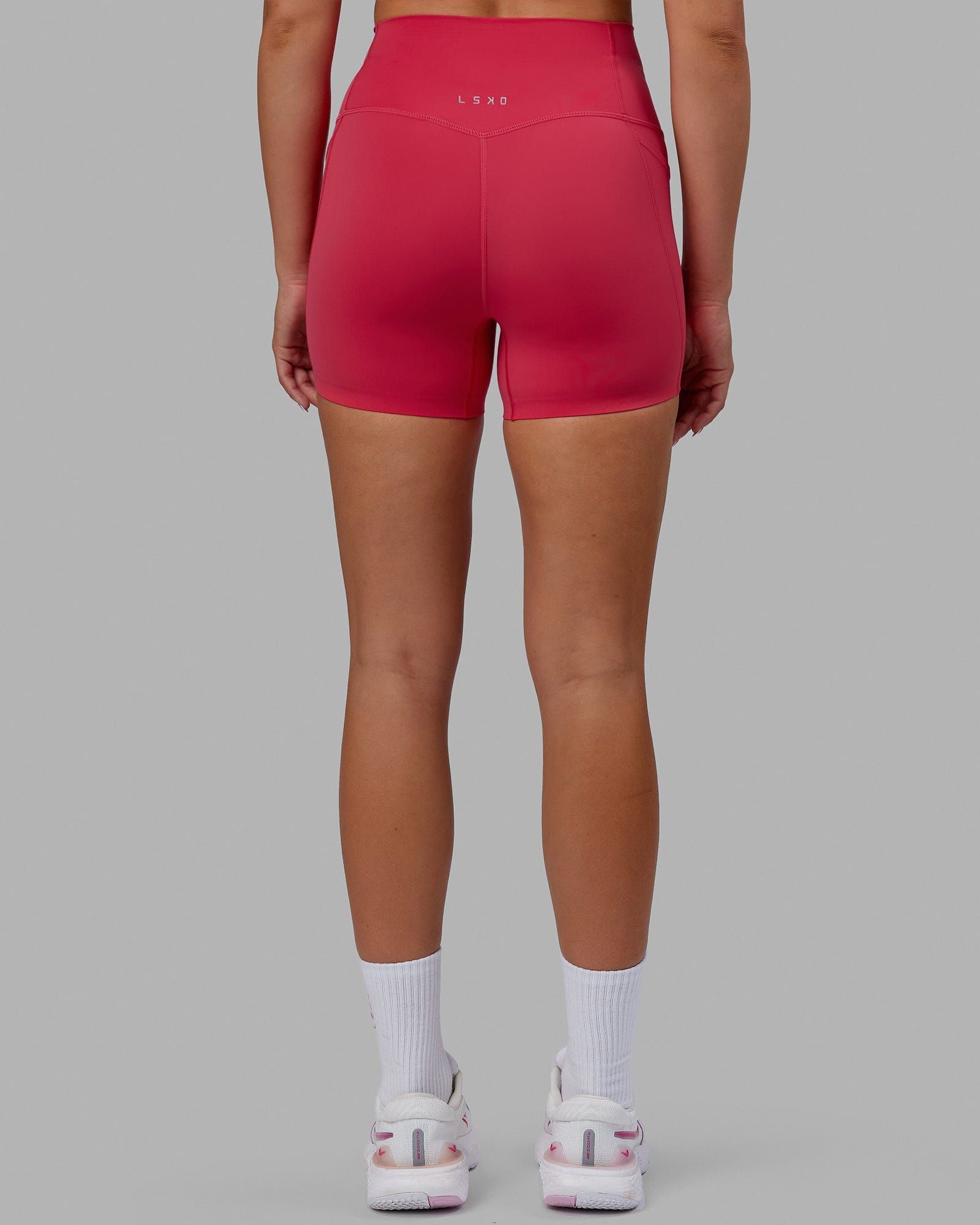 Elixir X-Short Tights With Pockets - Raspberry sold by LSKD product image thumbnail 4