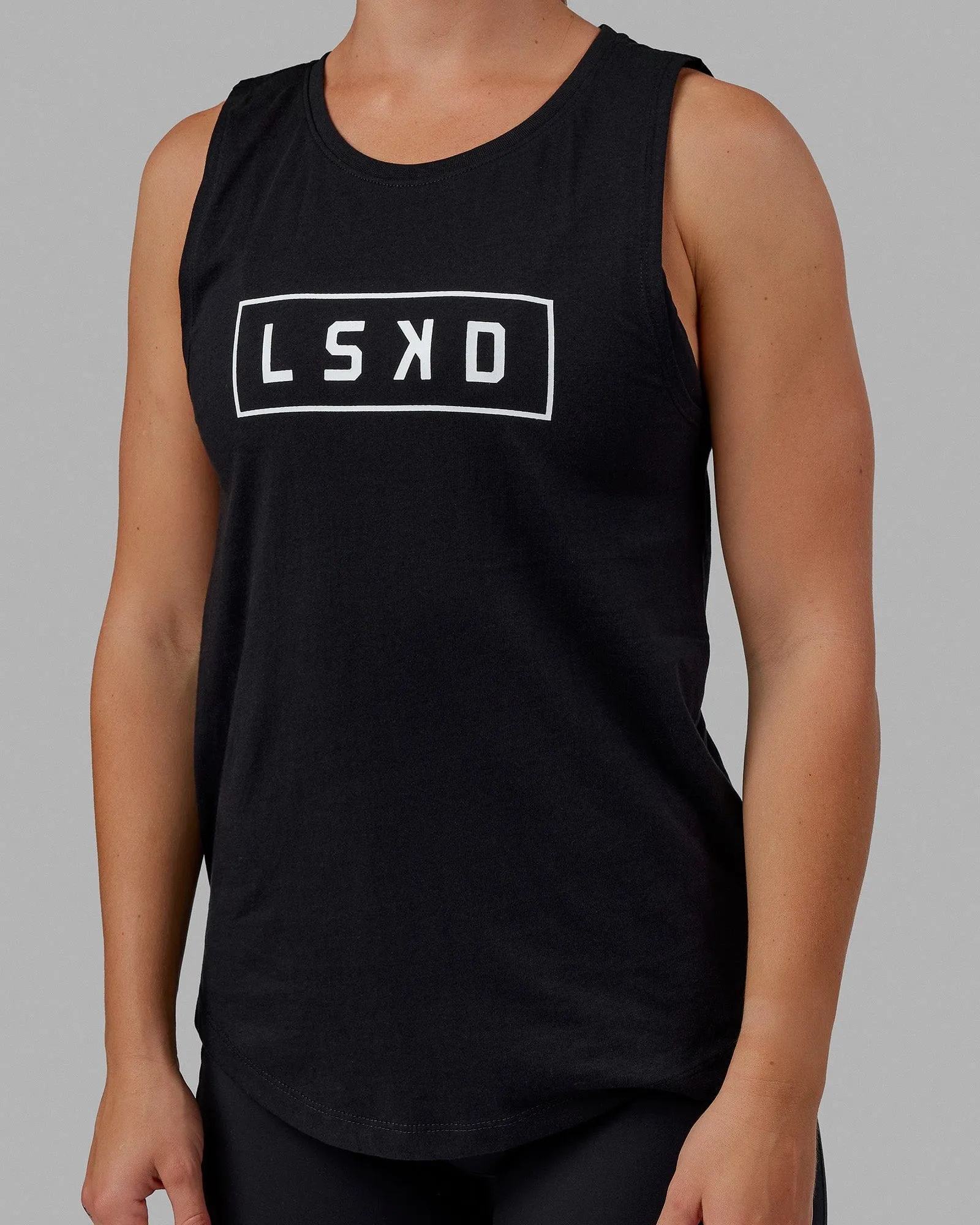 Luna Tank - Black-White sold by LSKD product image thumbnail 5