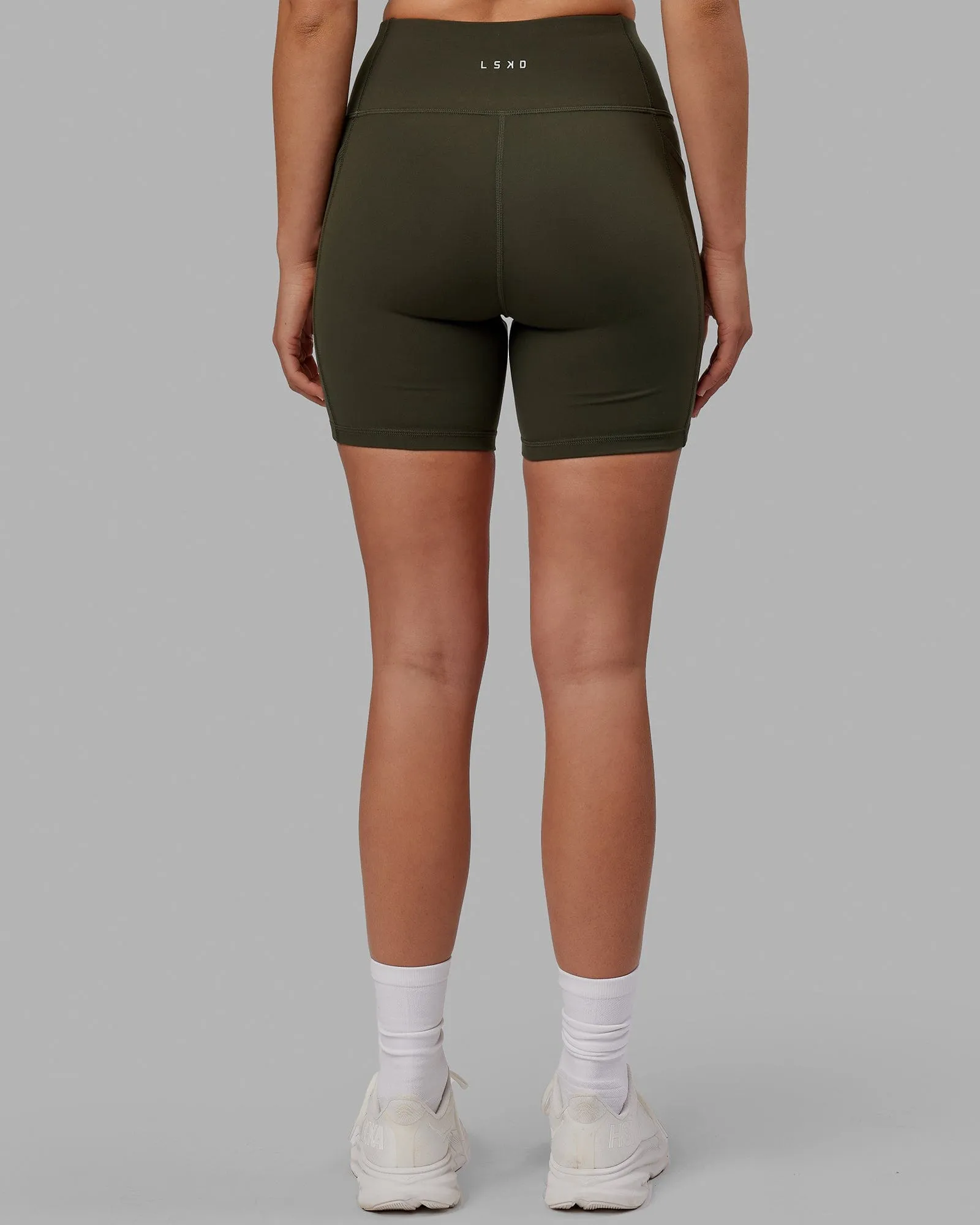 Rep Mid Short Tights - Forest Night sold by LSKD product image thumbnail 3